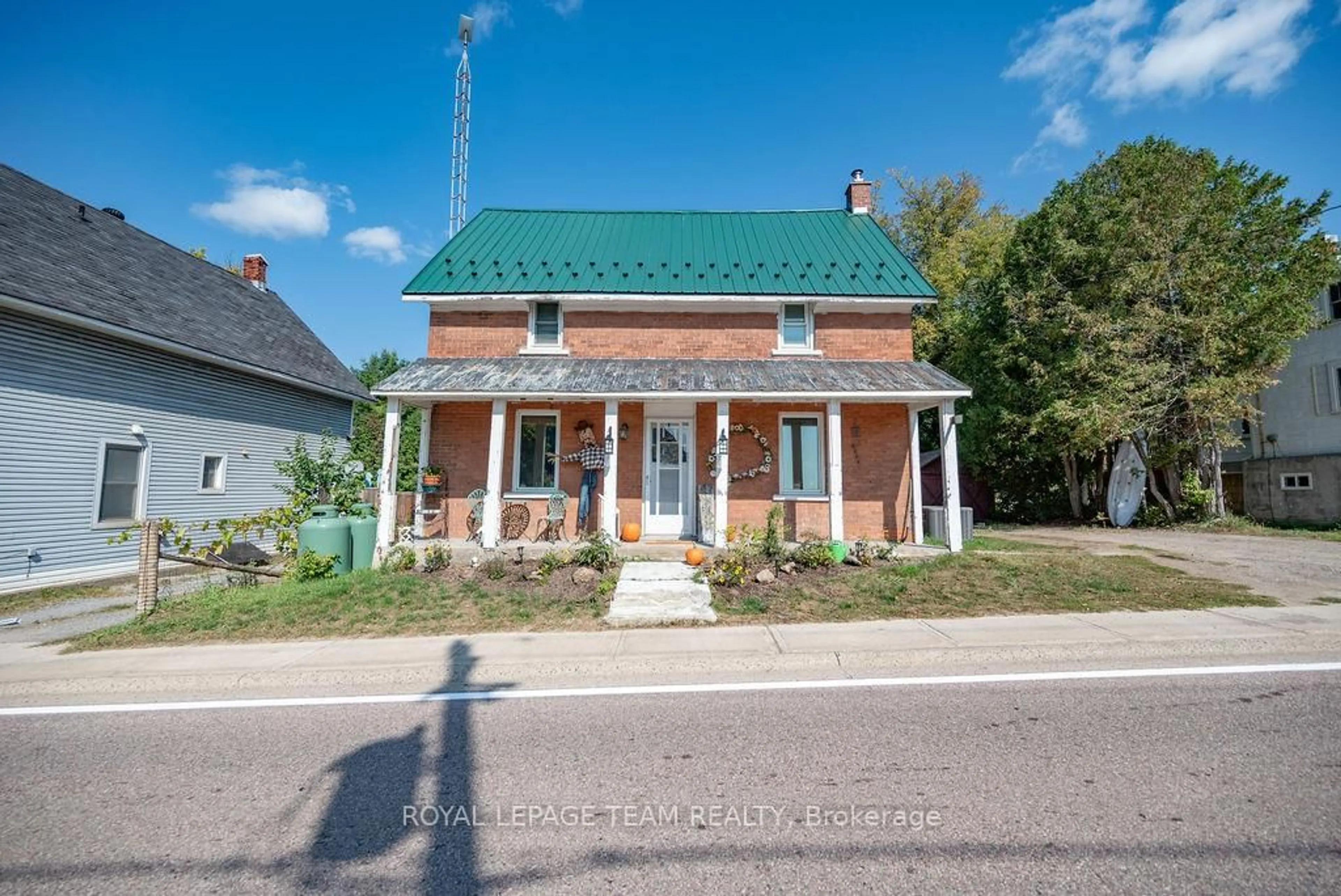 Home with brick exterior material, street for 11168 60 Highway, Golden Lake Ontario K0J 1X0