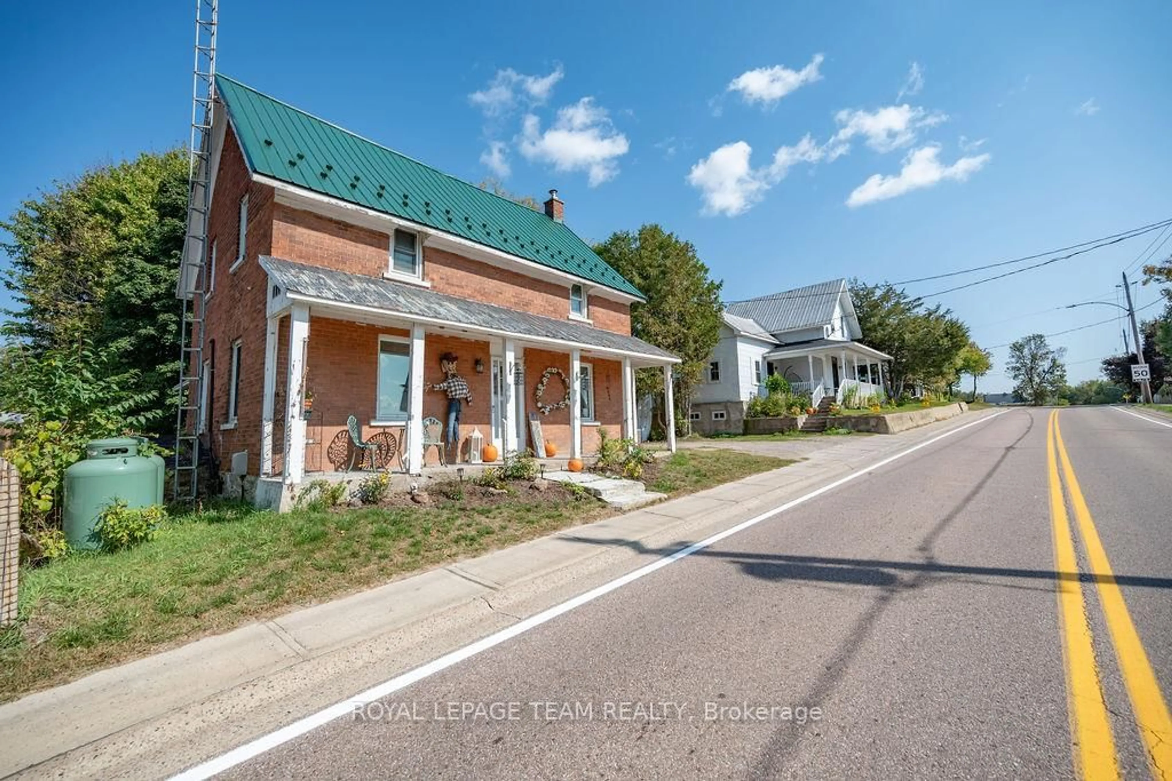 A pic from outside/outdoor area/front of a property/back of a property/a pic from drone, street for 11168 60 Highway, Golden Lake Ontario K0J 1X0