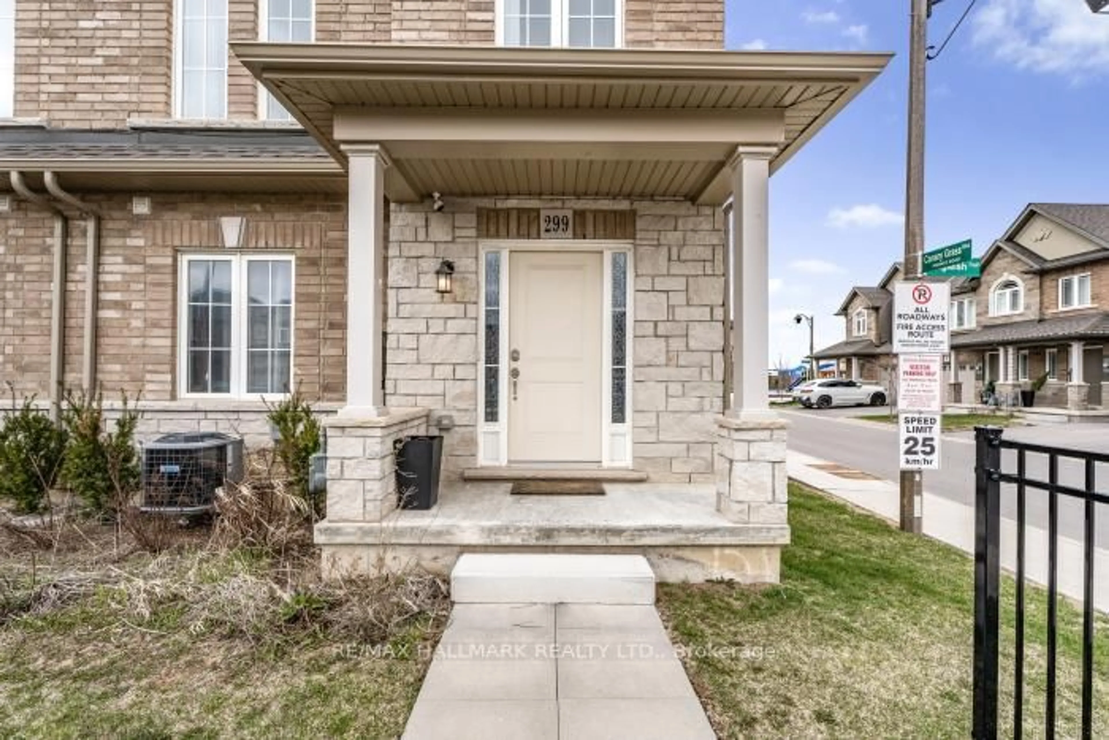 Home with brick exterior material, street for 299 Dalgleish Tr, Hamilton Ontario L8J 3H5