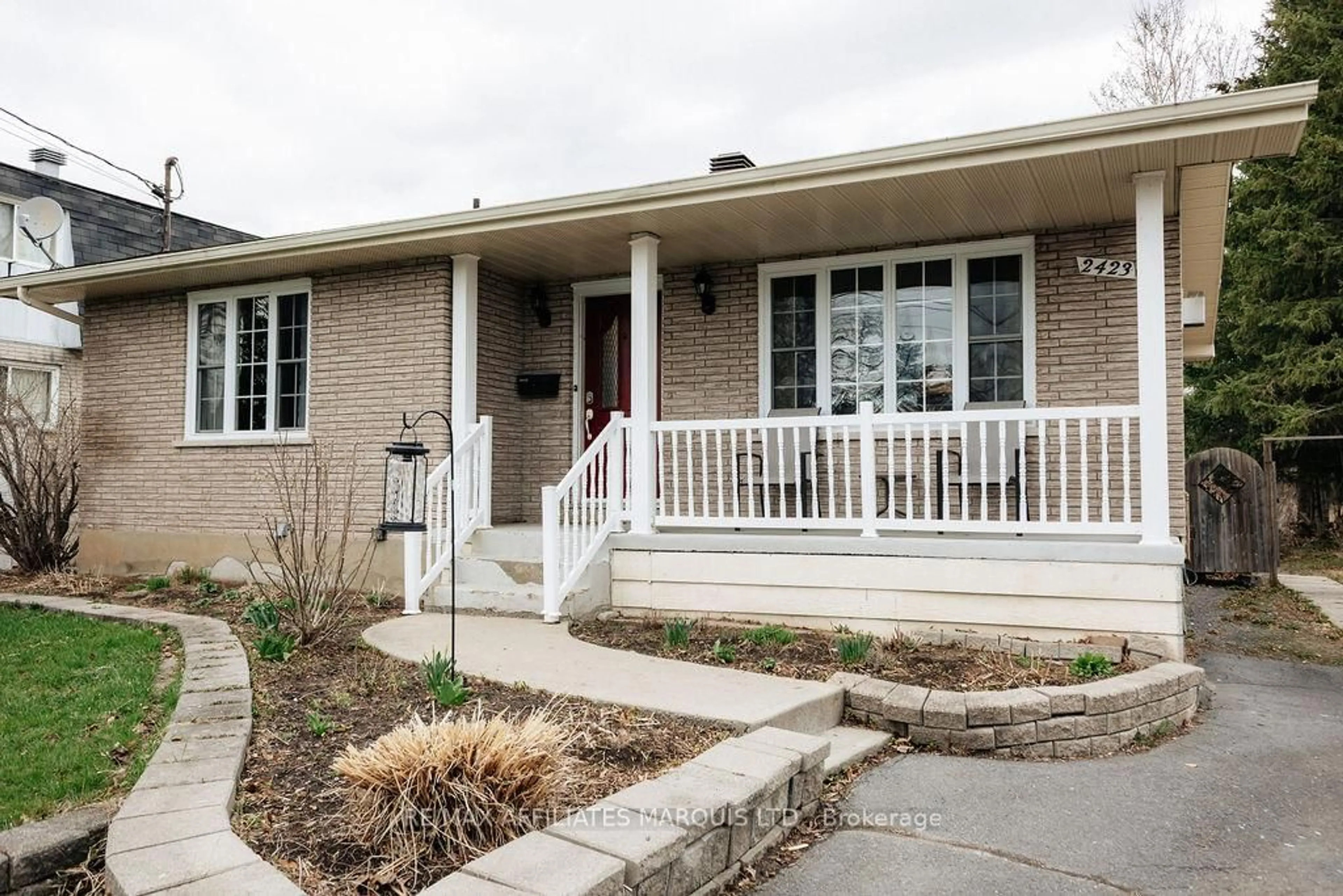 Home with brick exterior material, street for 2423 Edgar St, Cornwall Ontario K6J 5G8