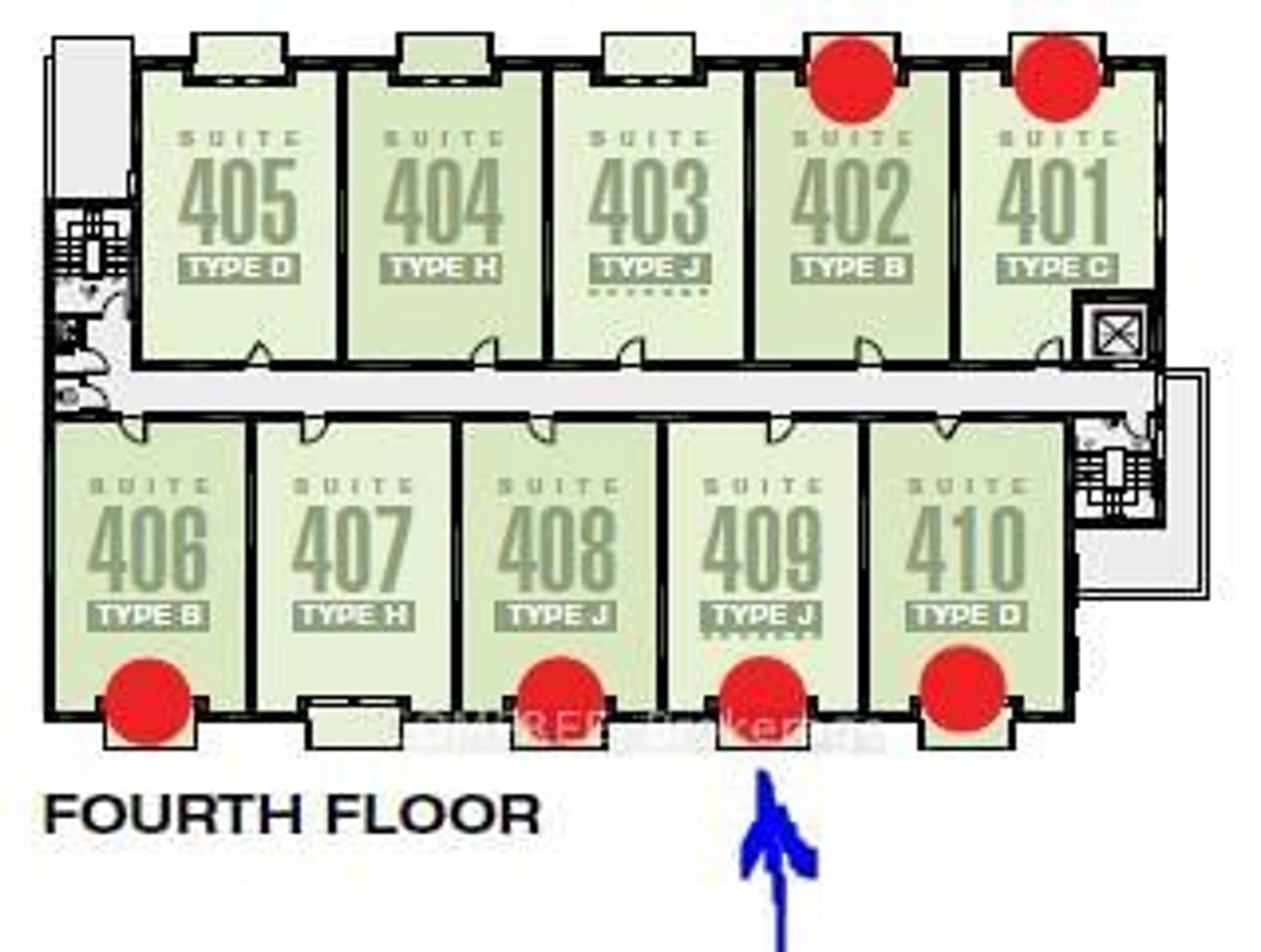 Floor plan for 456 King Edward Ave #409, Ottawa Ontario K1N 0B4