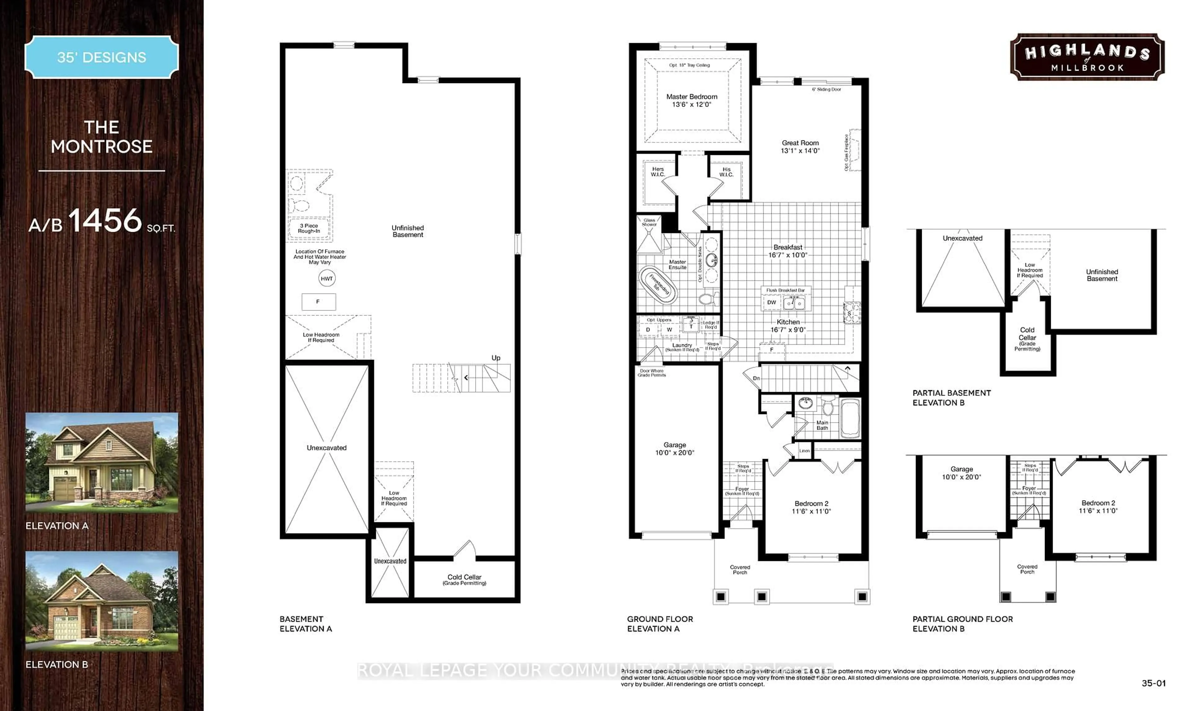 Floor plan for 42 Northhill Ave, Cavan Monaghan Ontario L4A 1G0