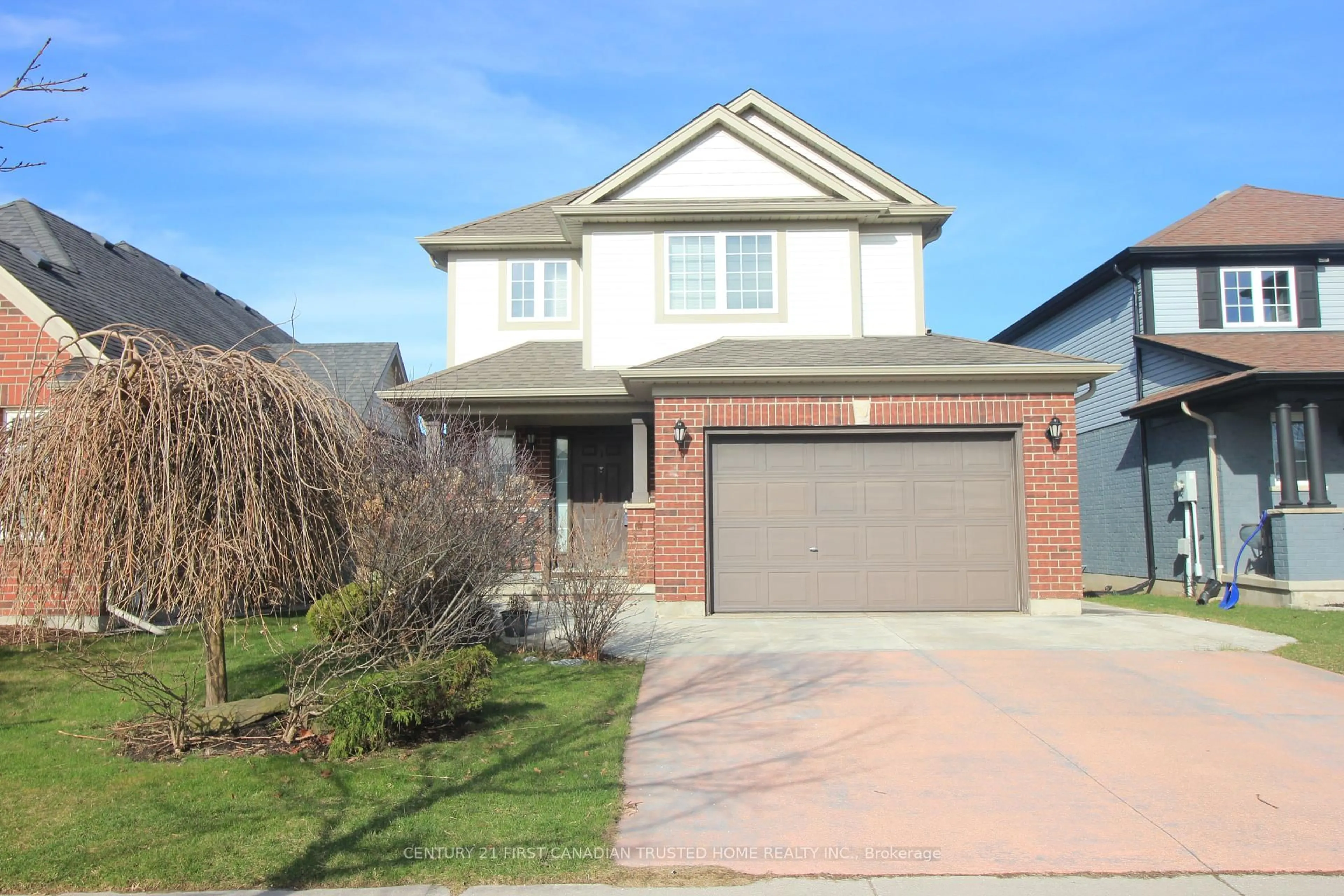 Home with brick exterior material, street for 26 Peach Tree Blvd, St. Thomas Ontario N5R 0B3