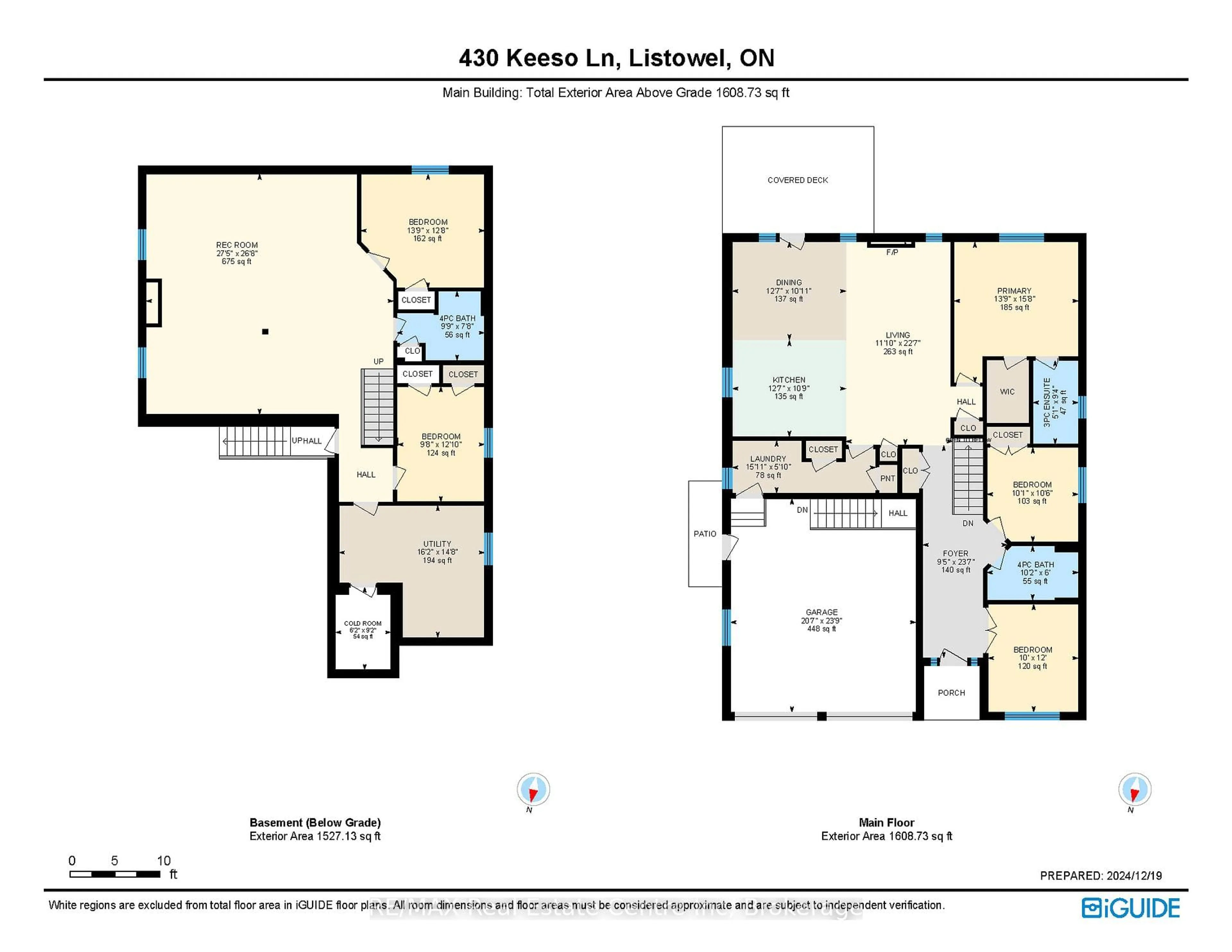 Floor plan for 430 Keeso Lane, North Perth Ontario N2W 0J3