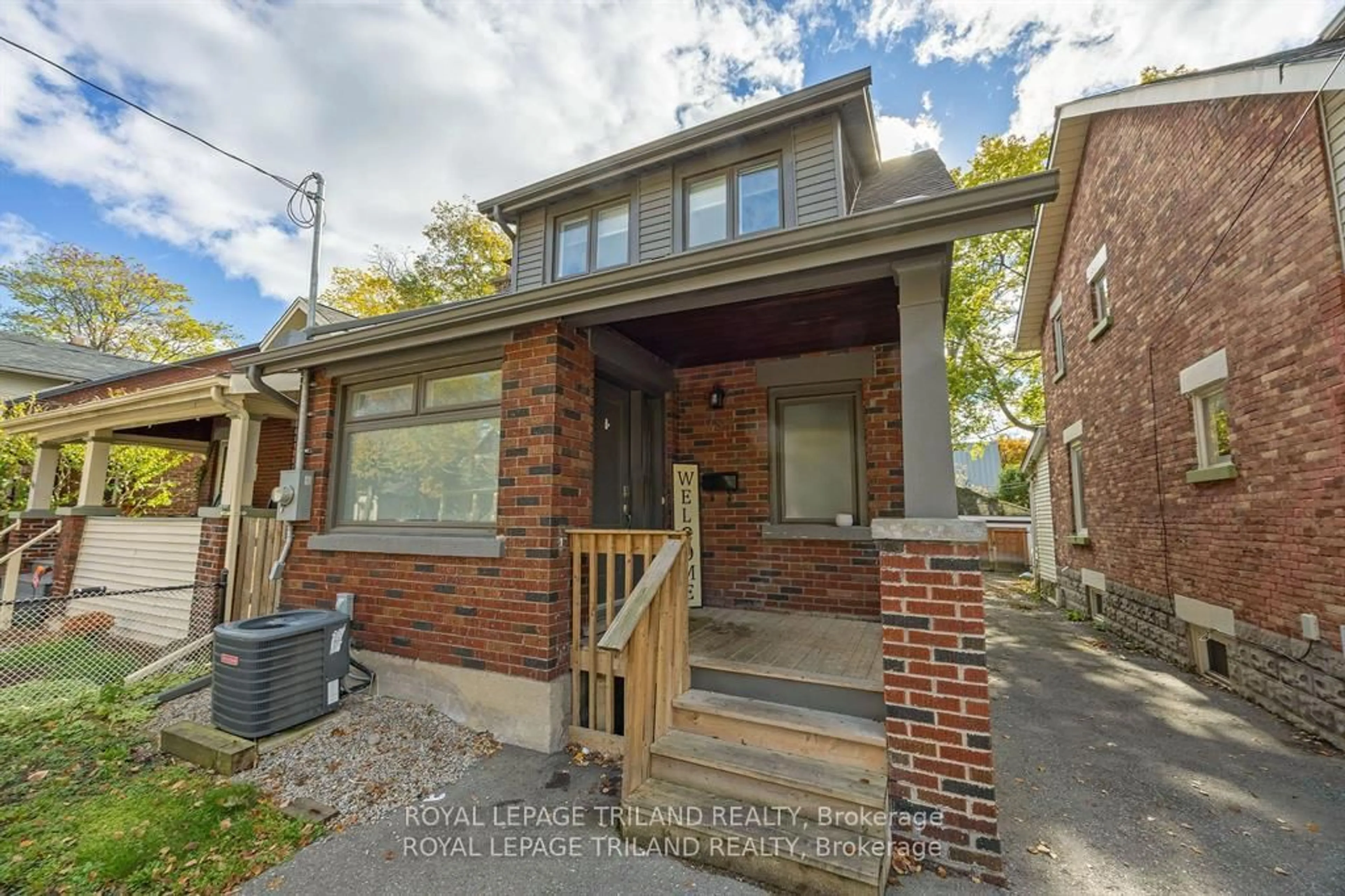 Home with brick exterior material, street for 587 Rosedale St, London East Ontario N6B 2C7