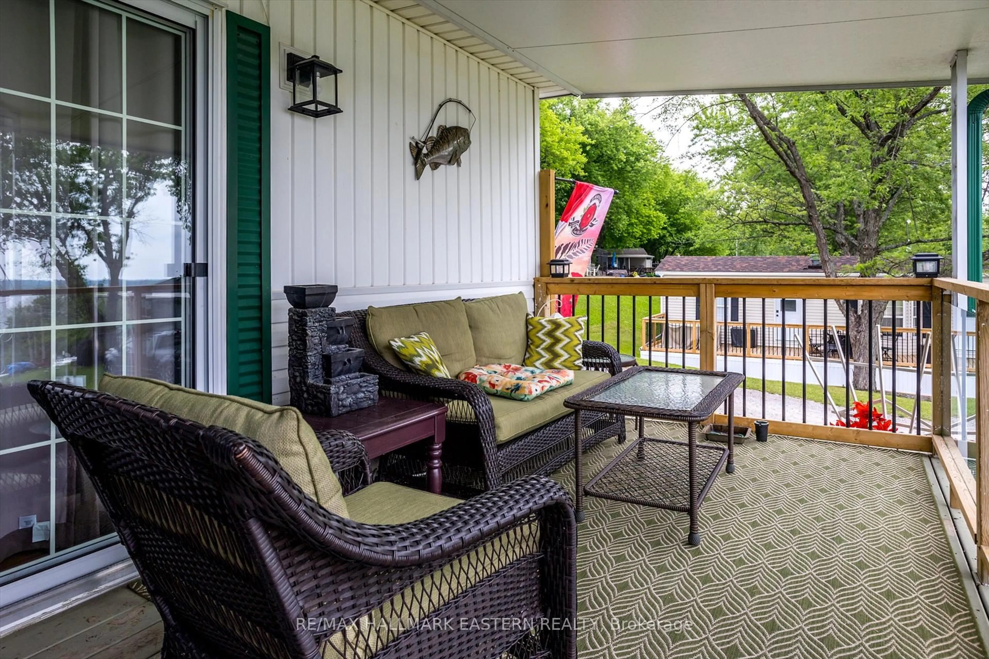 Patio, water/lake/river/ocean view for 920 Skyline Rd #3 Marina Cres, Selwyn Ontario K0L 1T0