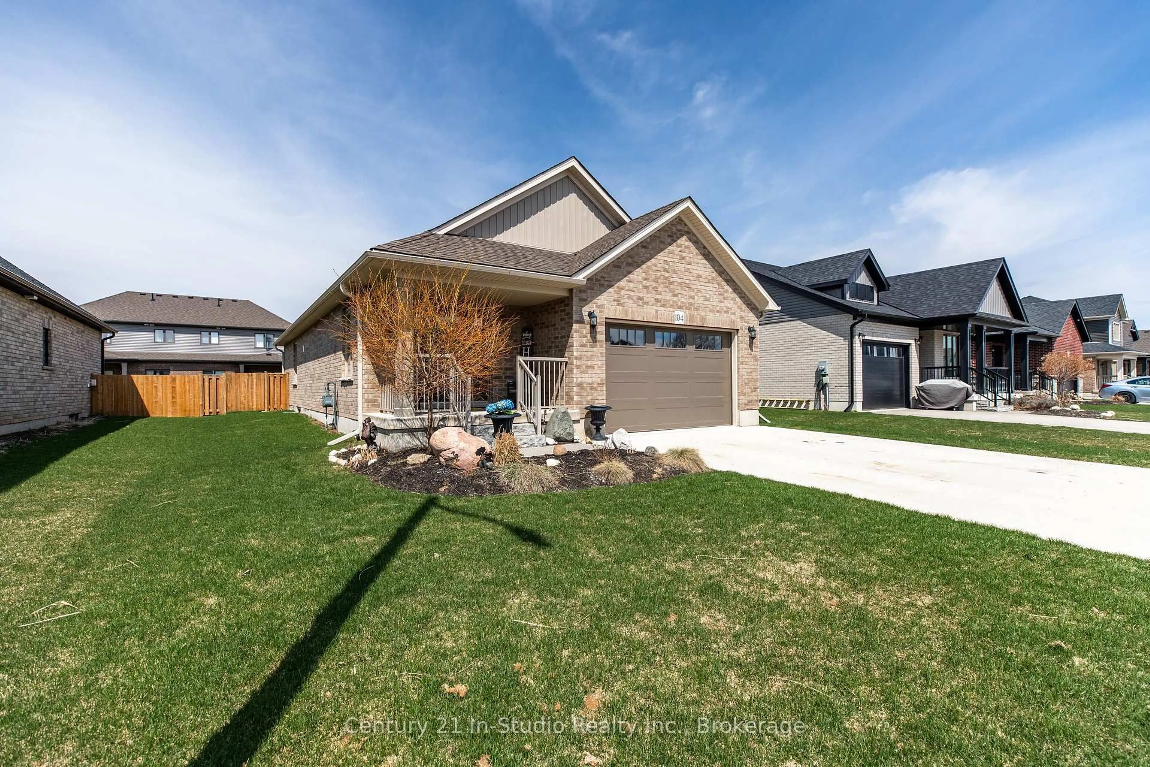 Home with brick exterior material, street for 104 Emerson Way, West Grey Ontario N0G 1R0