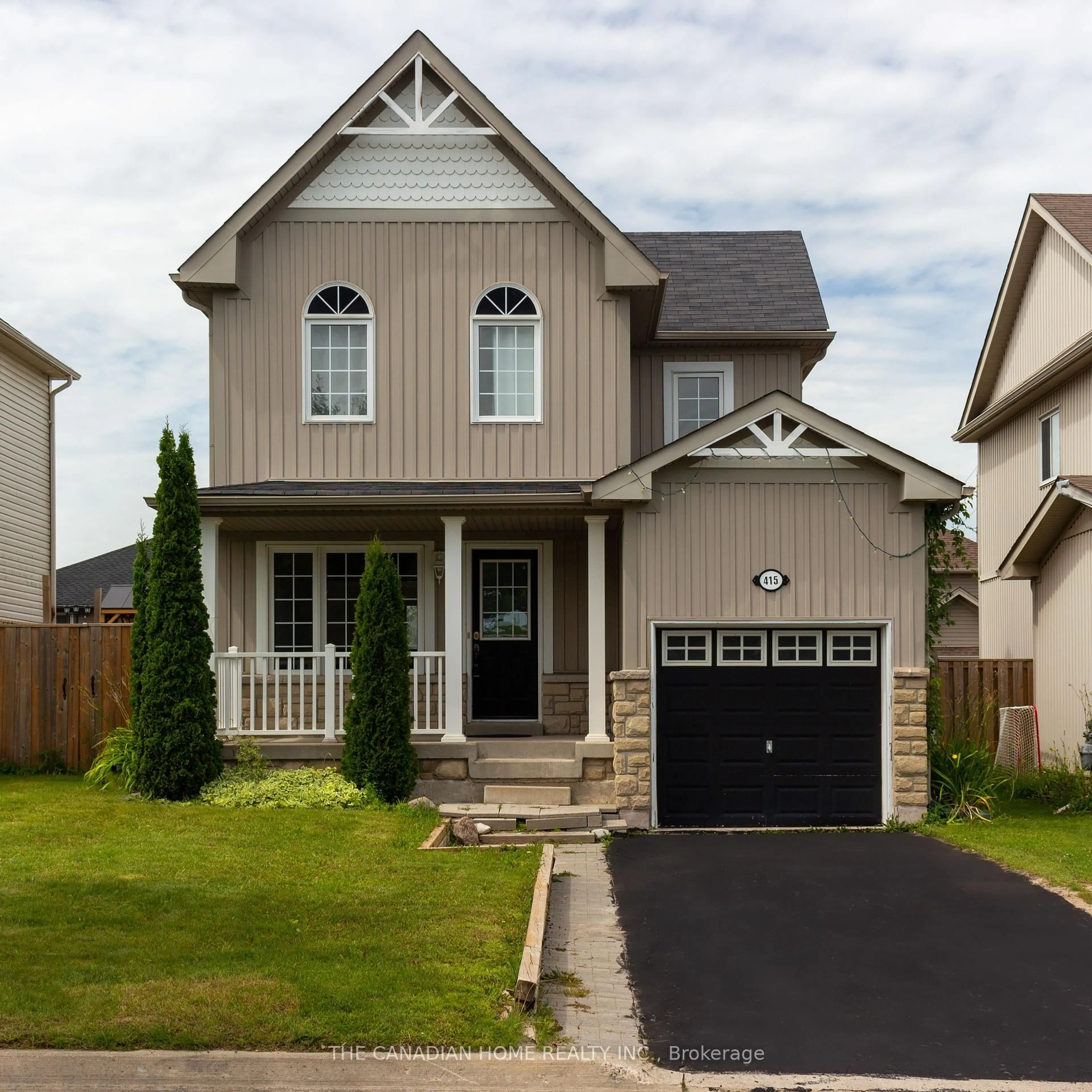 Home with brick exterior material, street for 415 Orvis Cres, Shelburne Ontario L0N 1S2