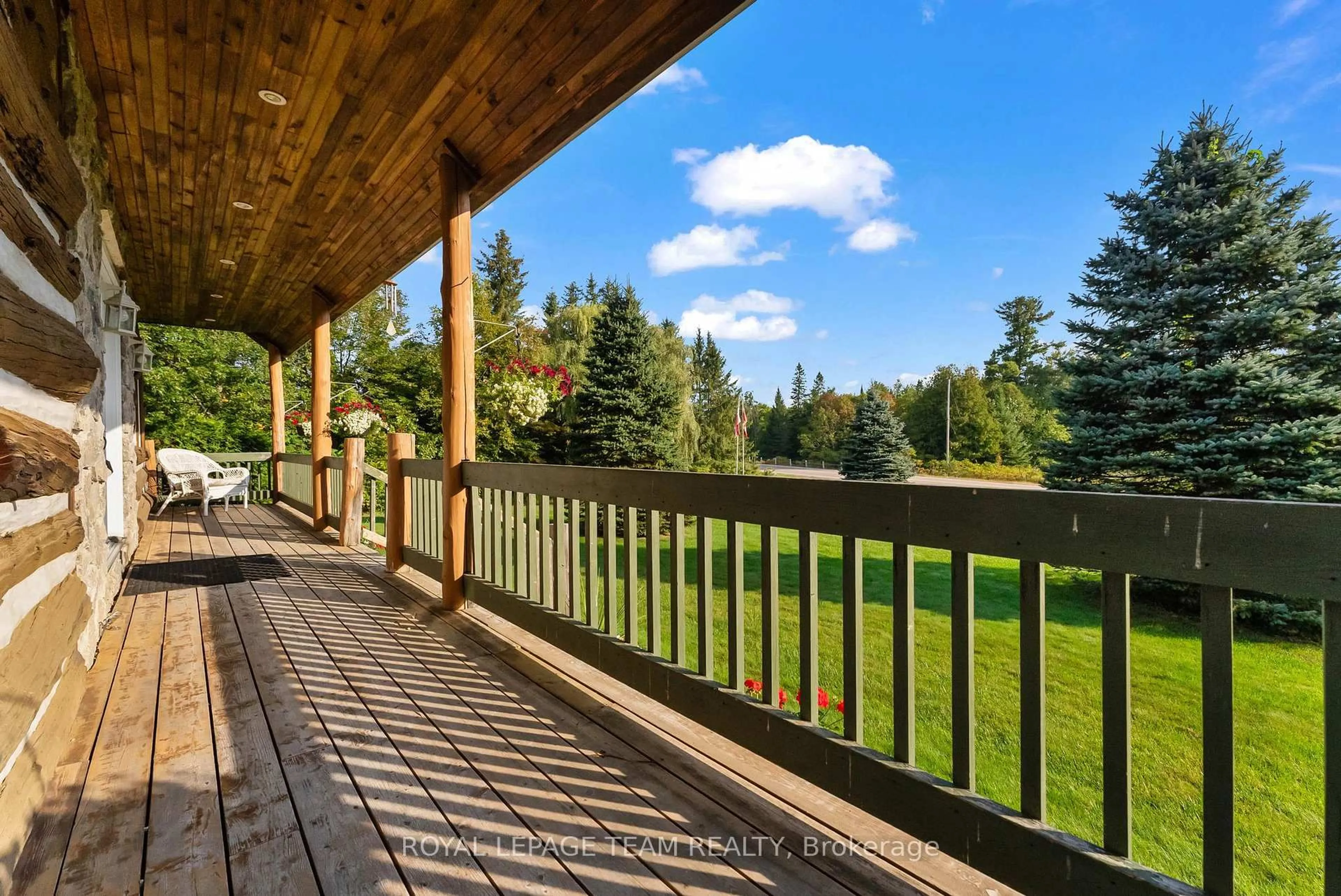 Patio, water/lake/river/ocean view for 5253 River Rd, Renfrew Ontario K7V 3Z8