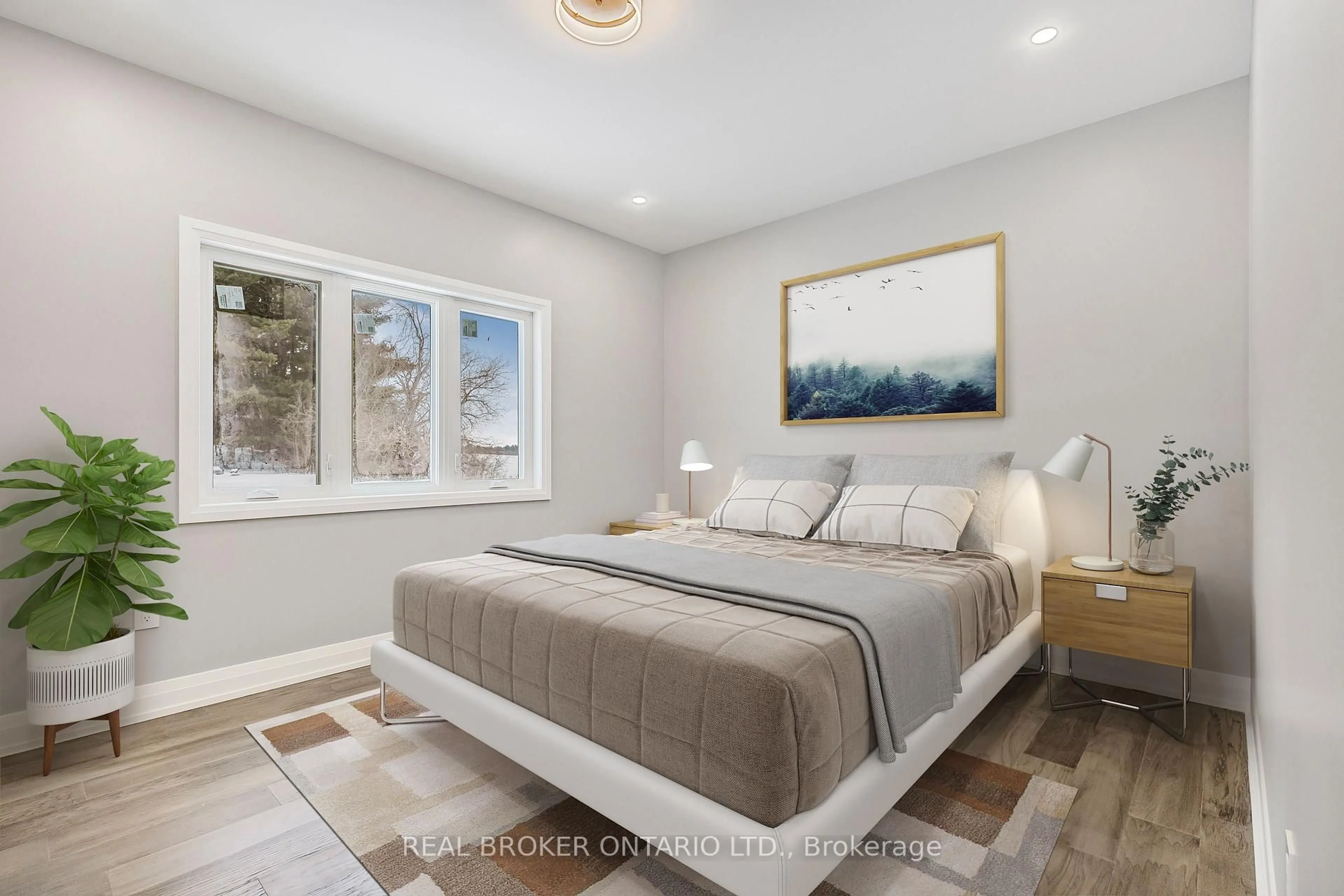Bedroom with bed, unknown for 0 Fulsom Cres, Kawartha Lakes Ontario L3V 0H5