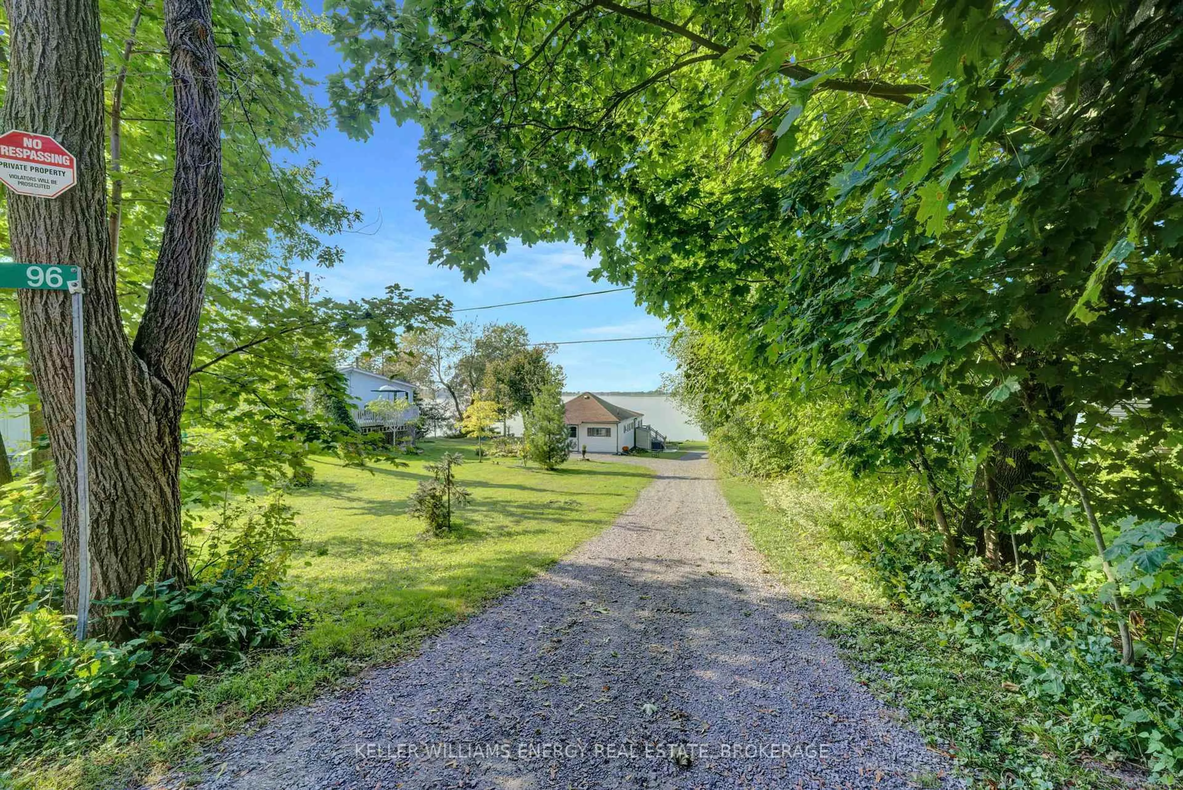 A pic from outside/outdoor area/front of a property/back of a property/a pic from drone, street for 96 Bishop Lane, Prince Edward County Ontario K0K 1A0