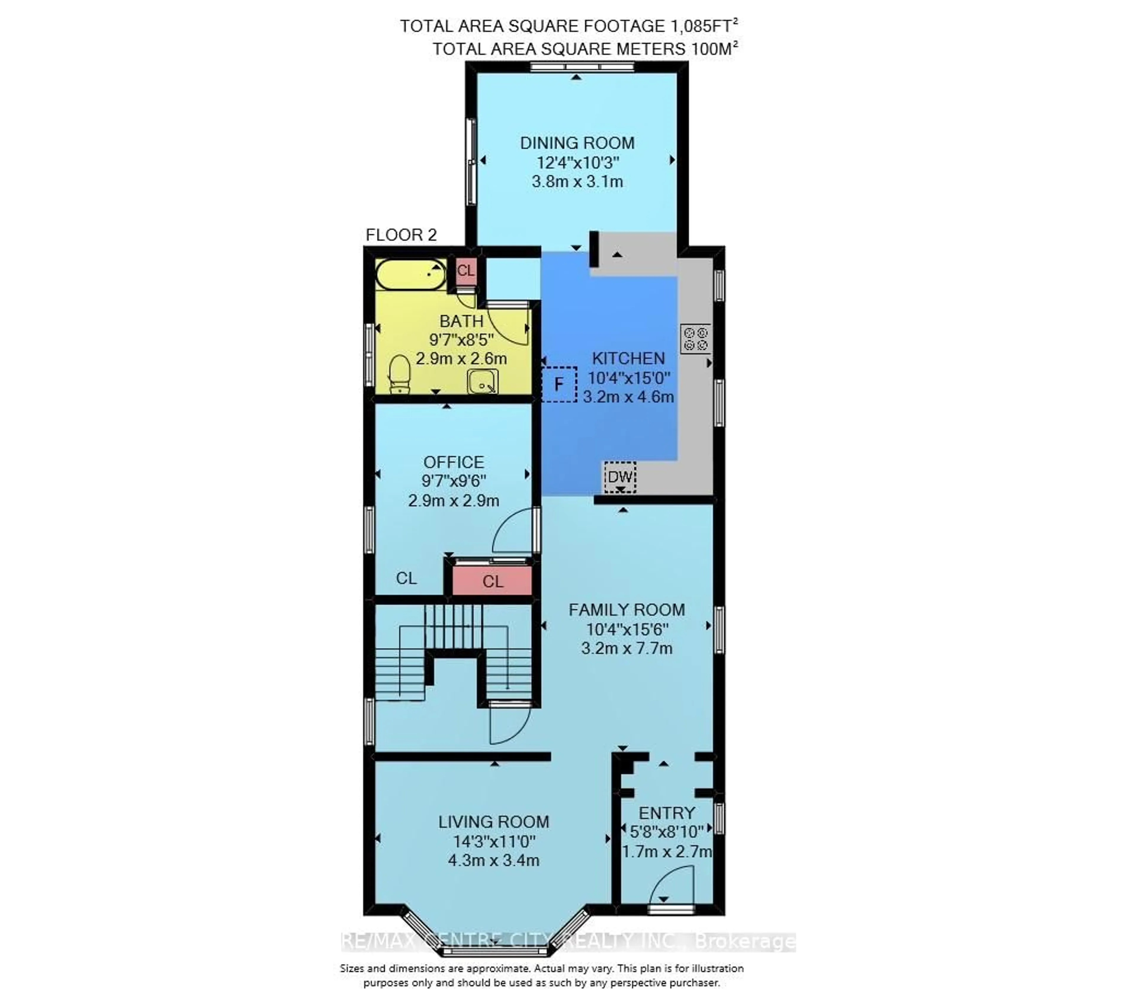 Floor plan for 653 William St, London East Ontario N5Y 2R1