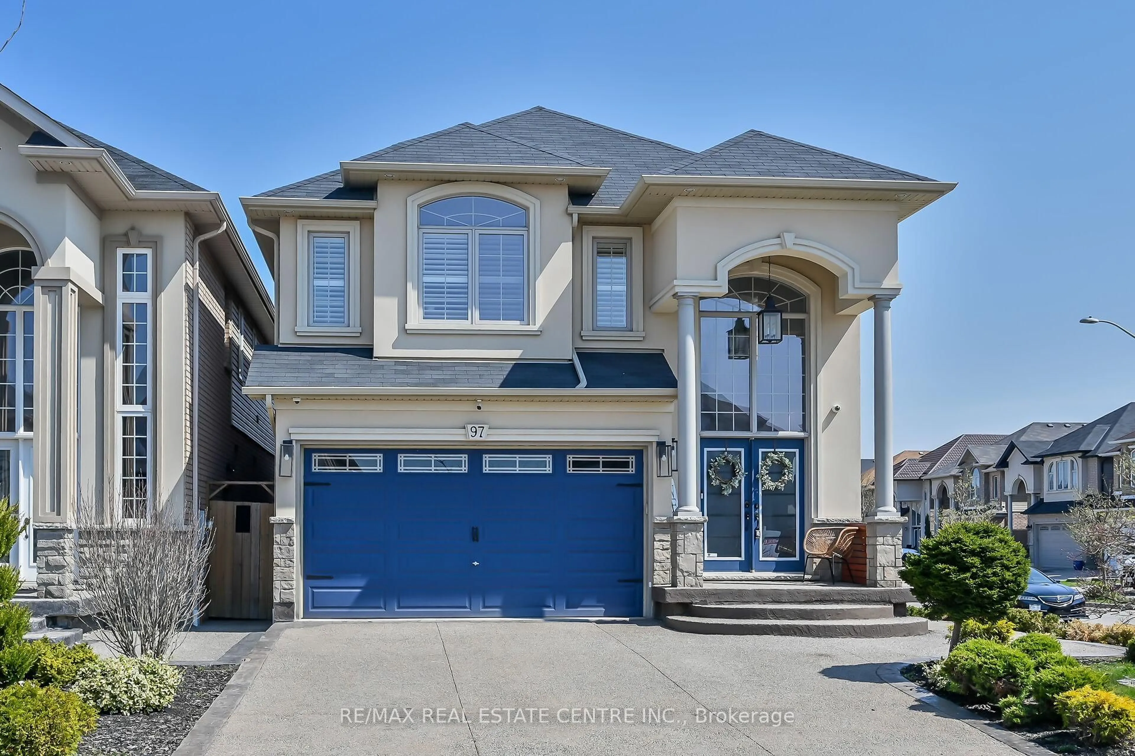 Home with vinyl exterior material, street for 97 Chartwell Circ, Hamilton Ontario L9A 0C4