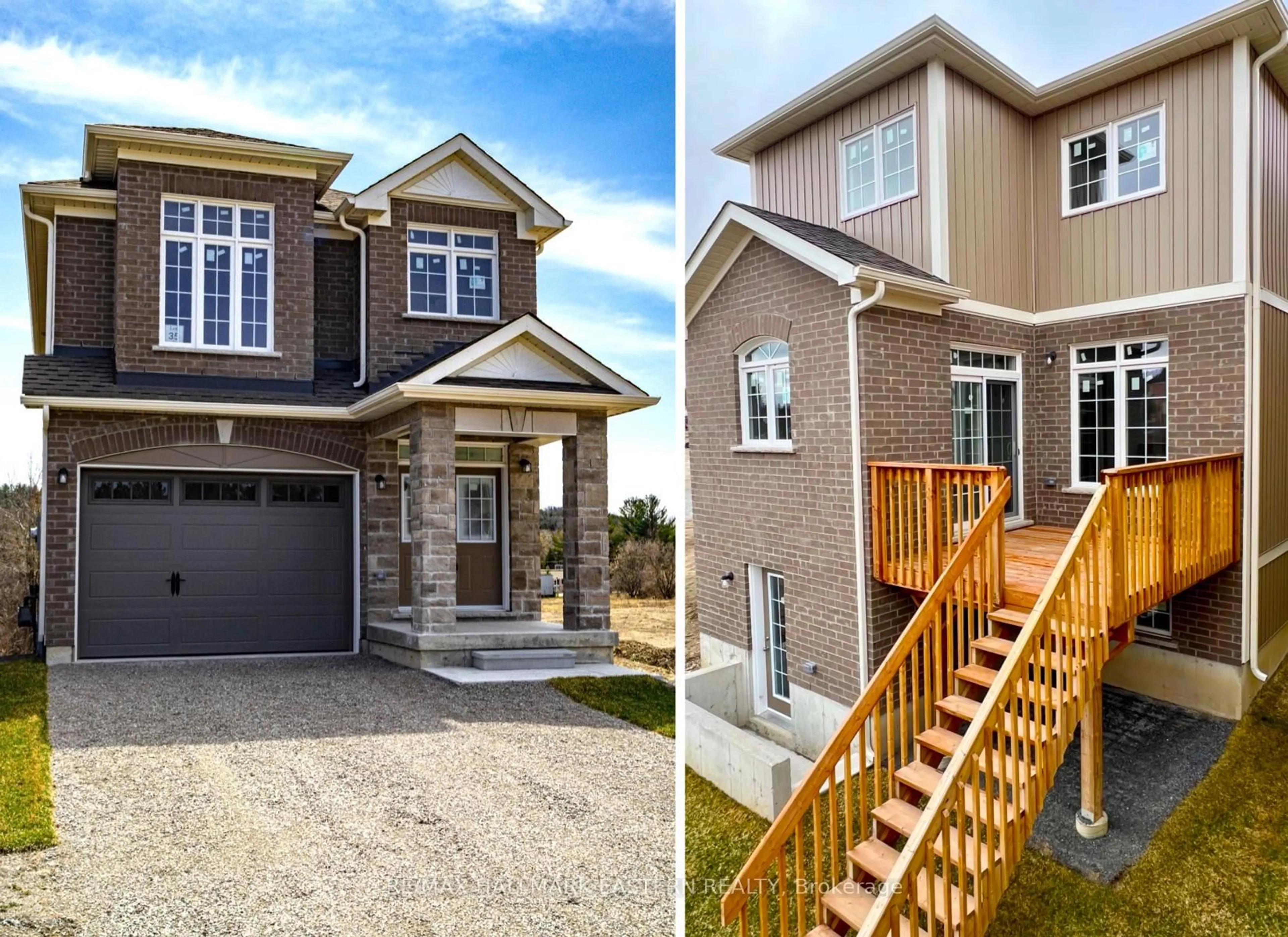 Home with brick exterior material, street for 35 COLDBROOK Dr, Cavan Monaghan Ontario L0A 1G0