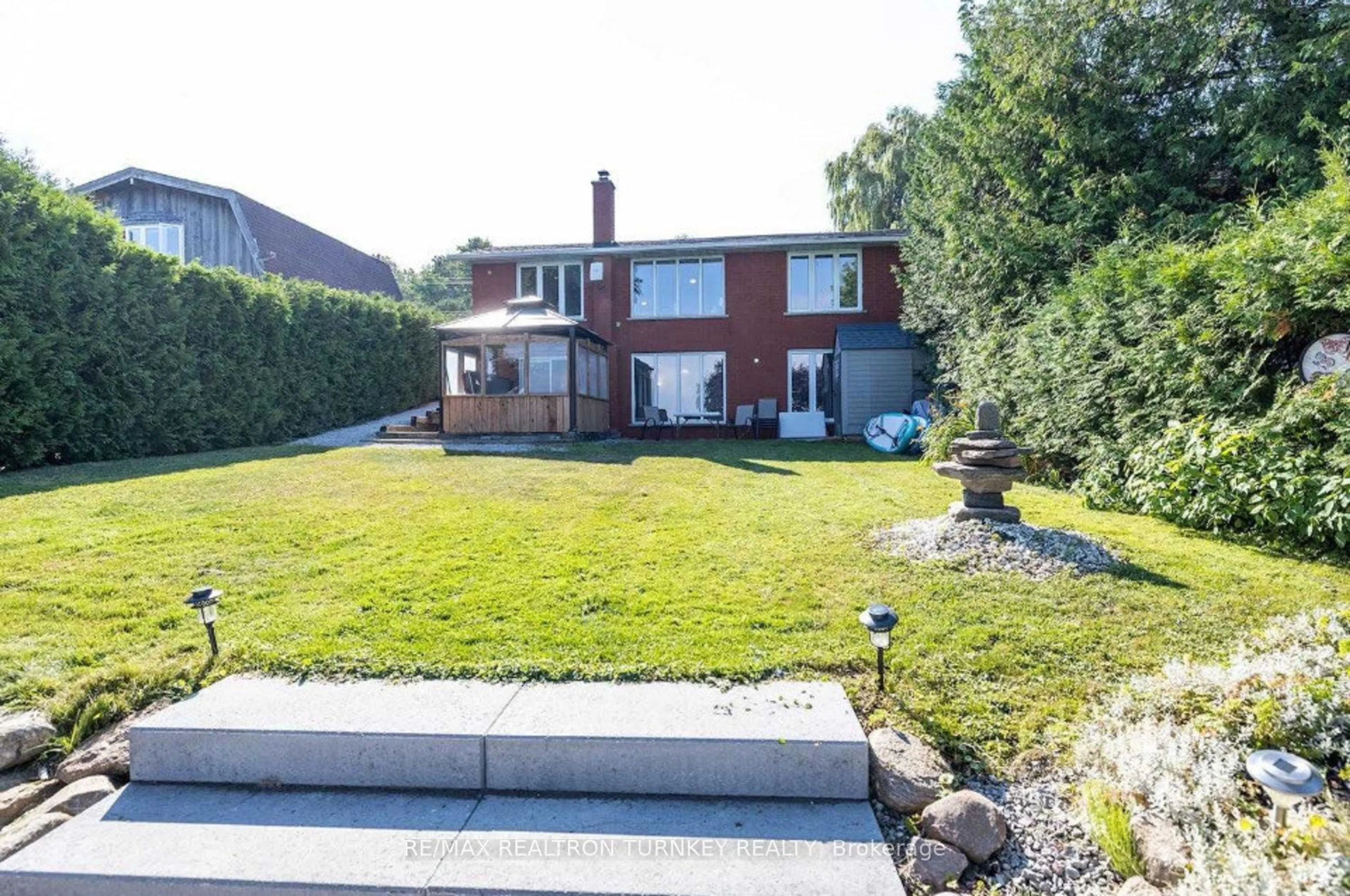 A pic from outside/outdoor area/front of a property/back of a property/a pic from drone, street for 17 Allen's Lane, Kawartha Lakes Ontario K0M 2C0