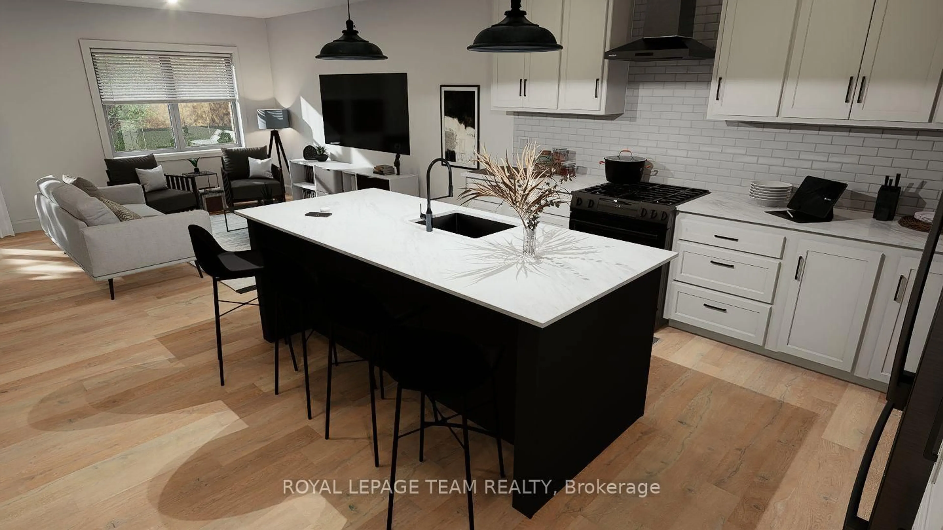 Open concept kitchen, unknown for 704 Tailslide Private N/A, Carp Ontario K0A 1L0