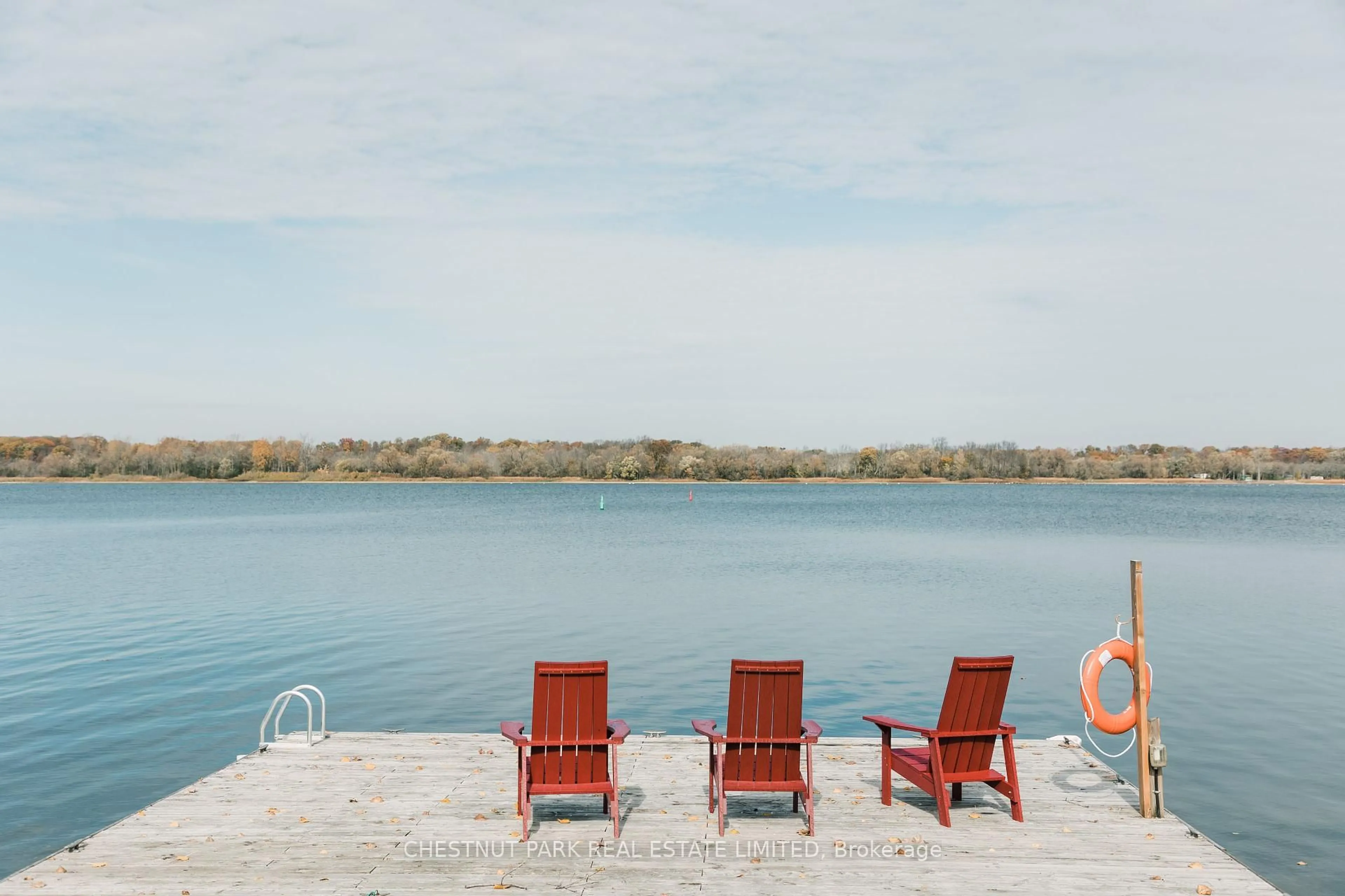 Patio, water/lake/river/ocean view for 35 Narrows Lane, Prince Edward County Ontario K0K 2T0