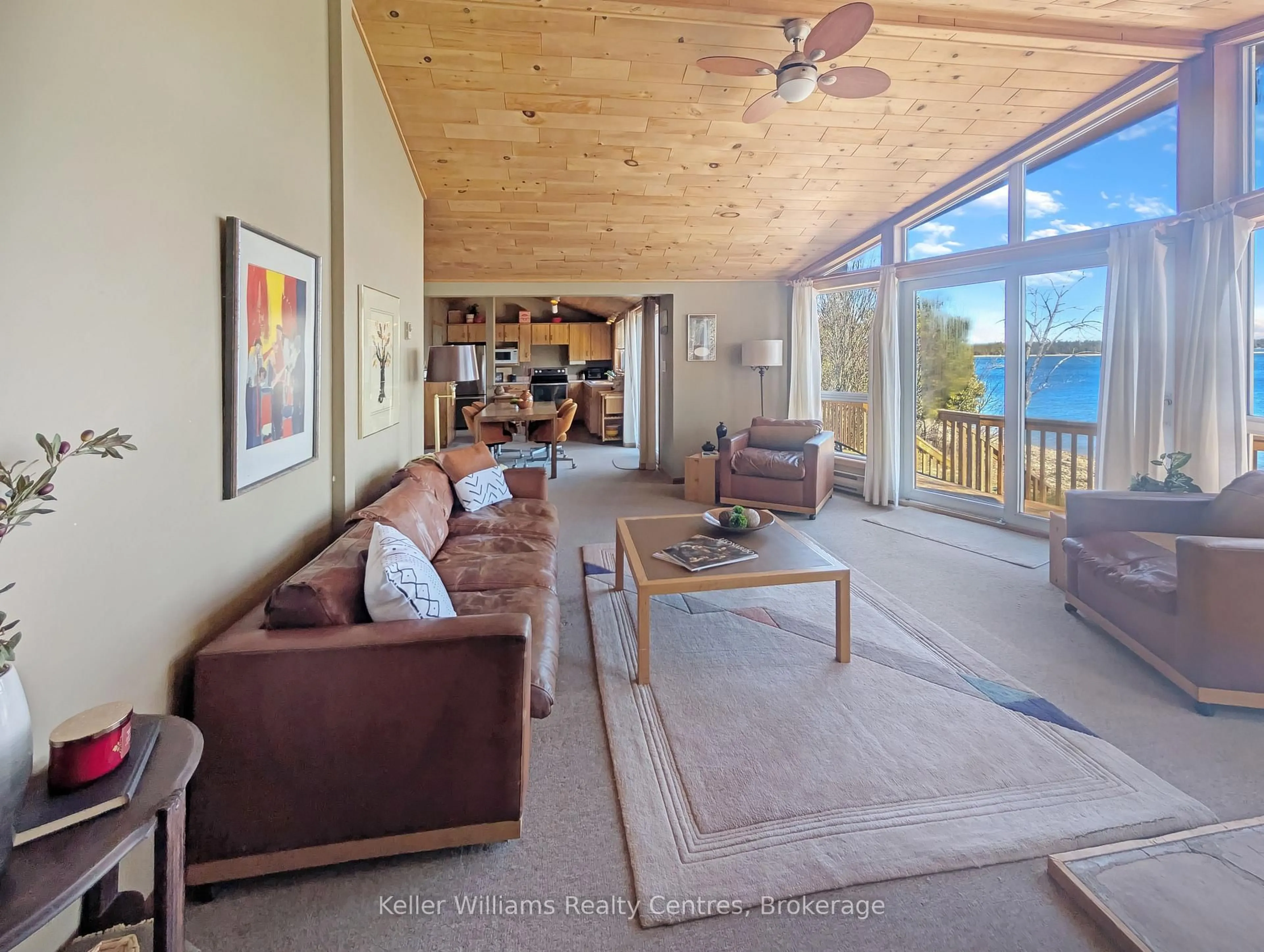 Living room with furniture, unknown for 291 Tamarac Rd, Northern Bruce Peninsula Ontario N0H 1W0