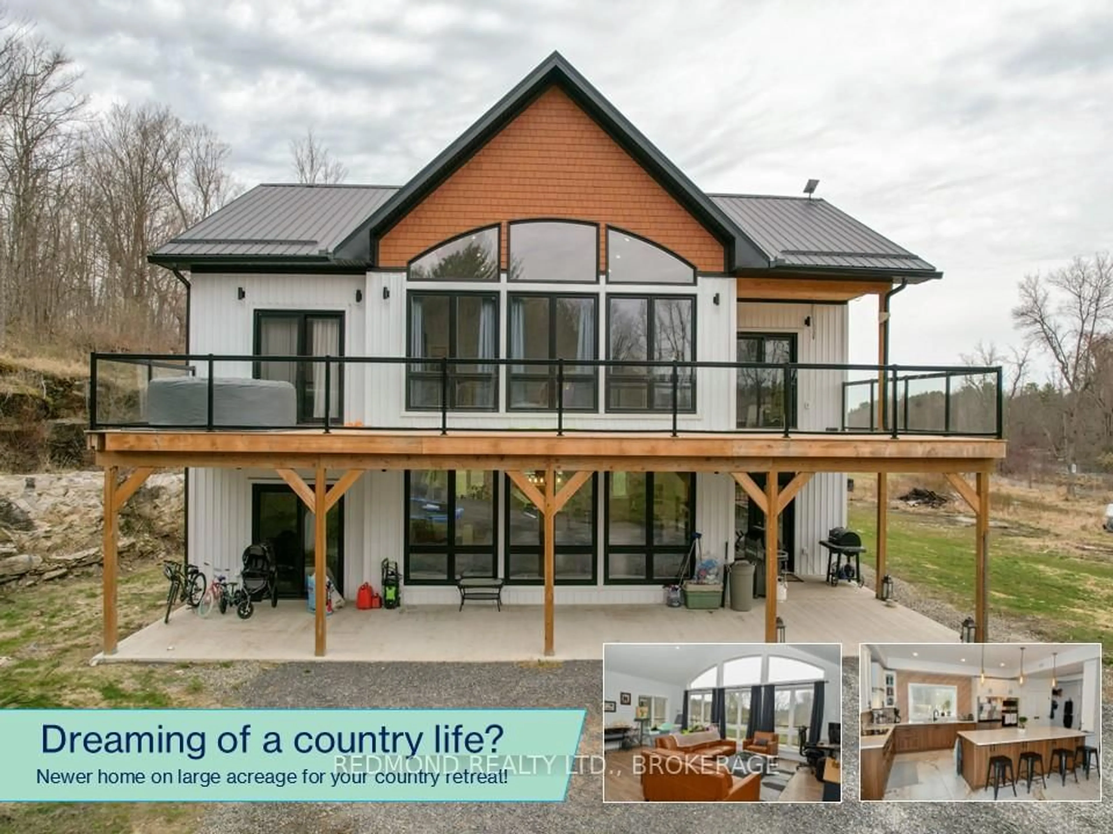 A pic from outside/outdoor area/front of a property/back of a property/a pic from drone, mountain view for 250 Ellisville Rd, Leeds and the Thousand Islands Ontario K0E 1N0