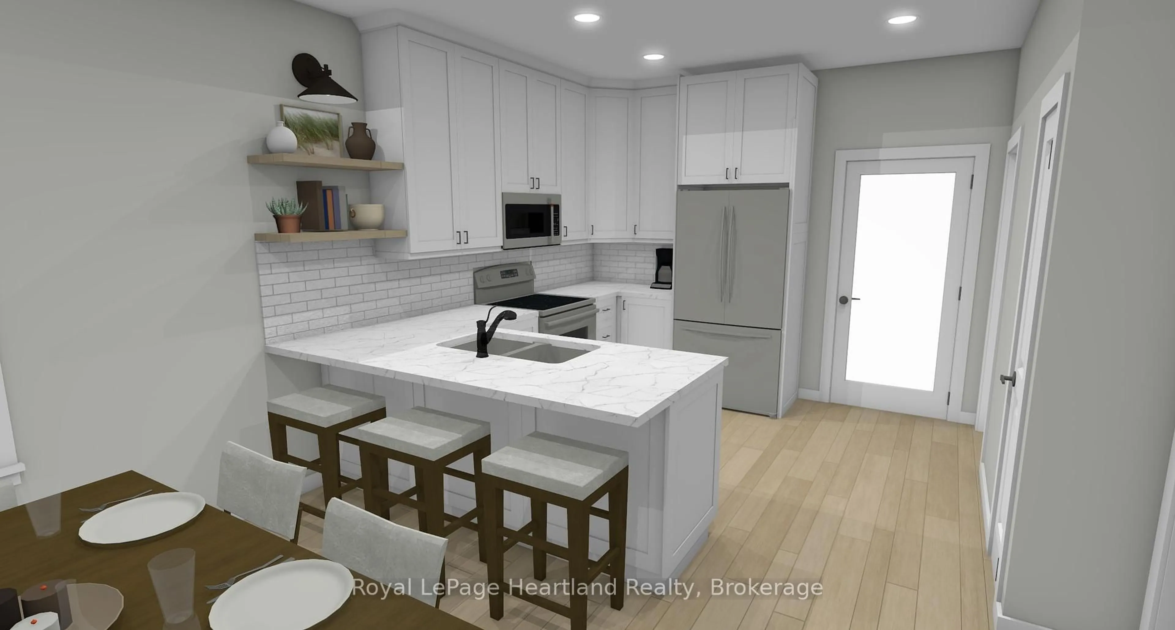 Open concept kitchen, unknown for 471 Woodridge Dr, Goderich Ontario N7A 0C7