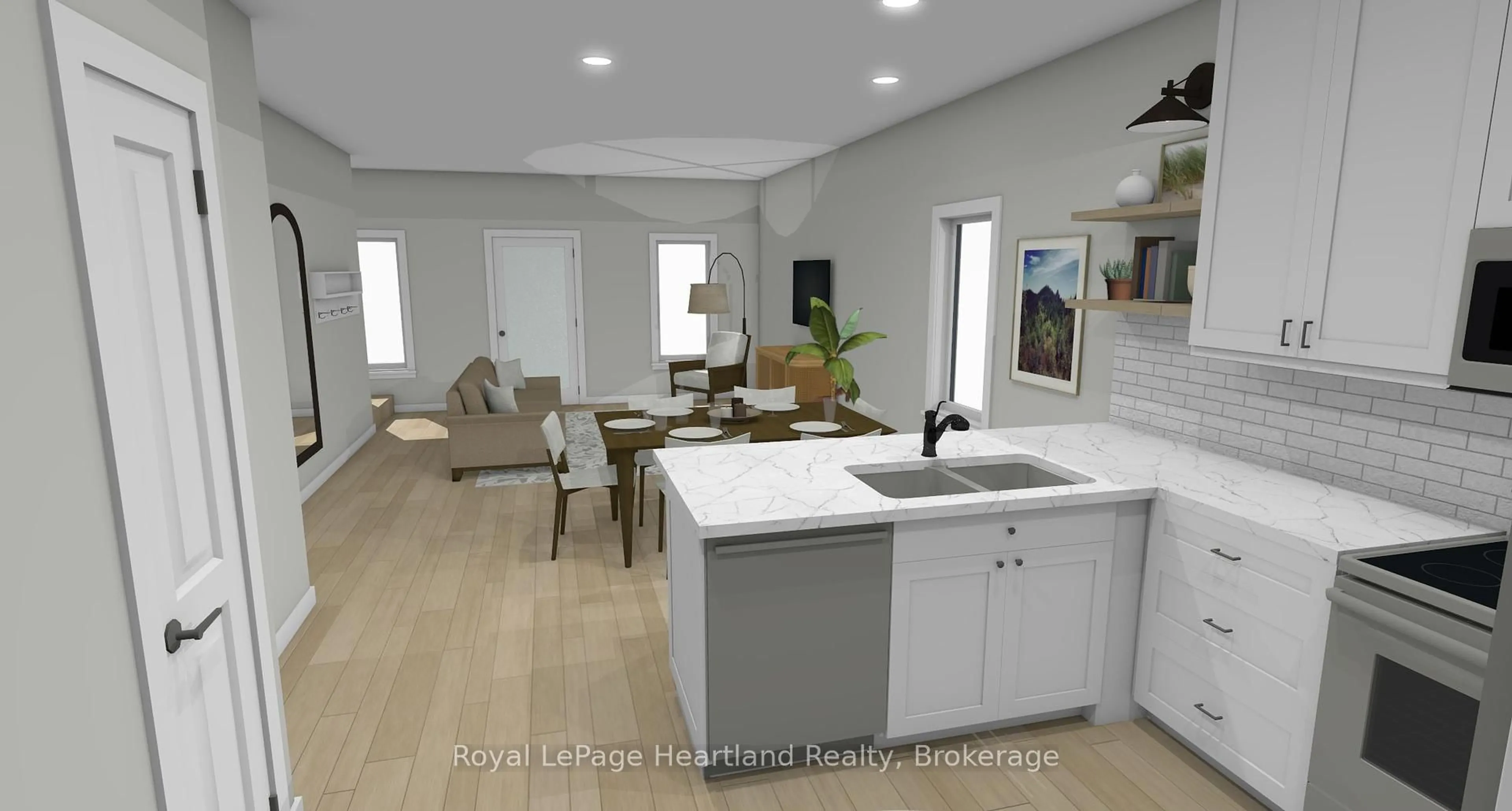 Open concept kitchen, unknown for 471 Woodridge Dr, Goderich Ontario N7A 0C7
