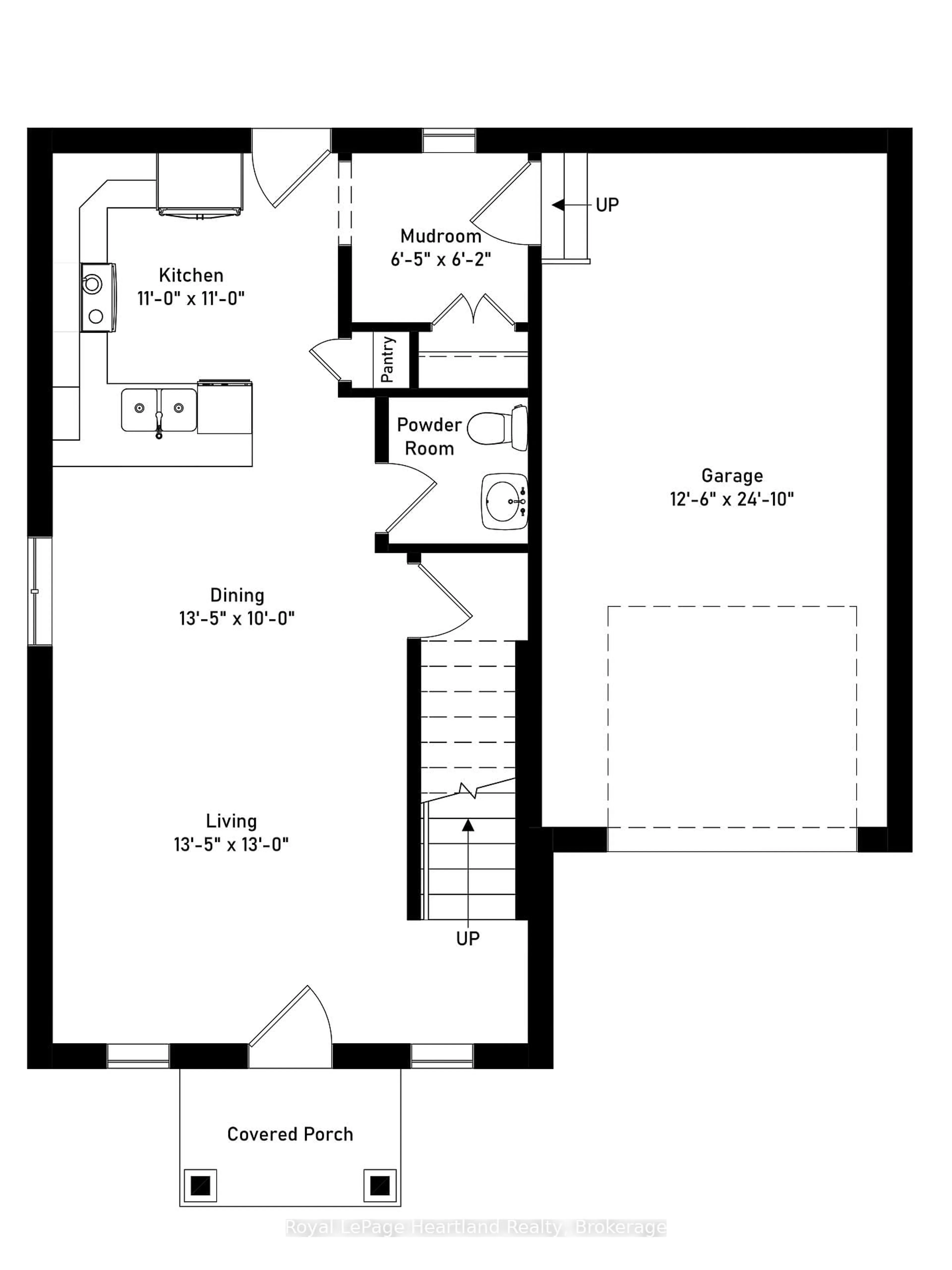 Floor plan for 471 Woodridge Dr, Goderich Ontario N7A 0C7