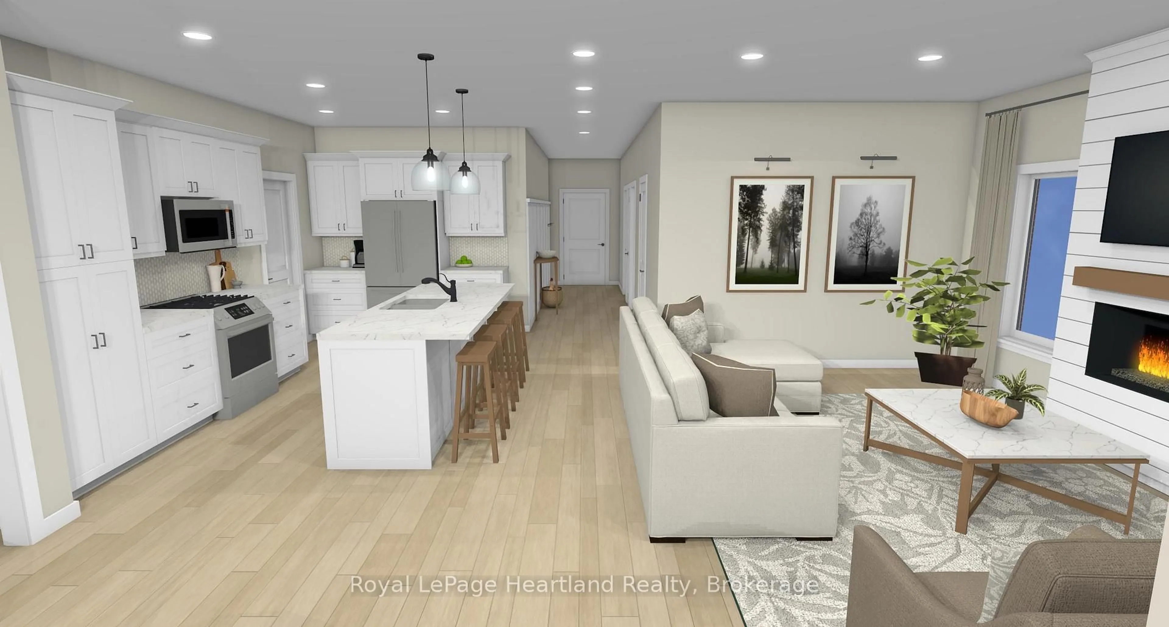 Open concept kitchen, unknown for 475 Woodridge Dr, Goderich Ontario N7A 0C7