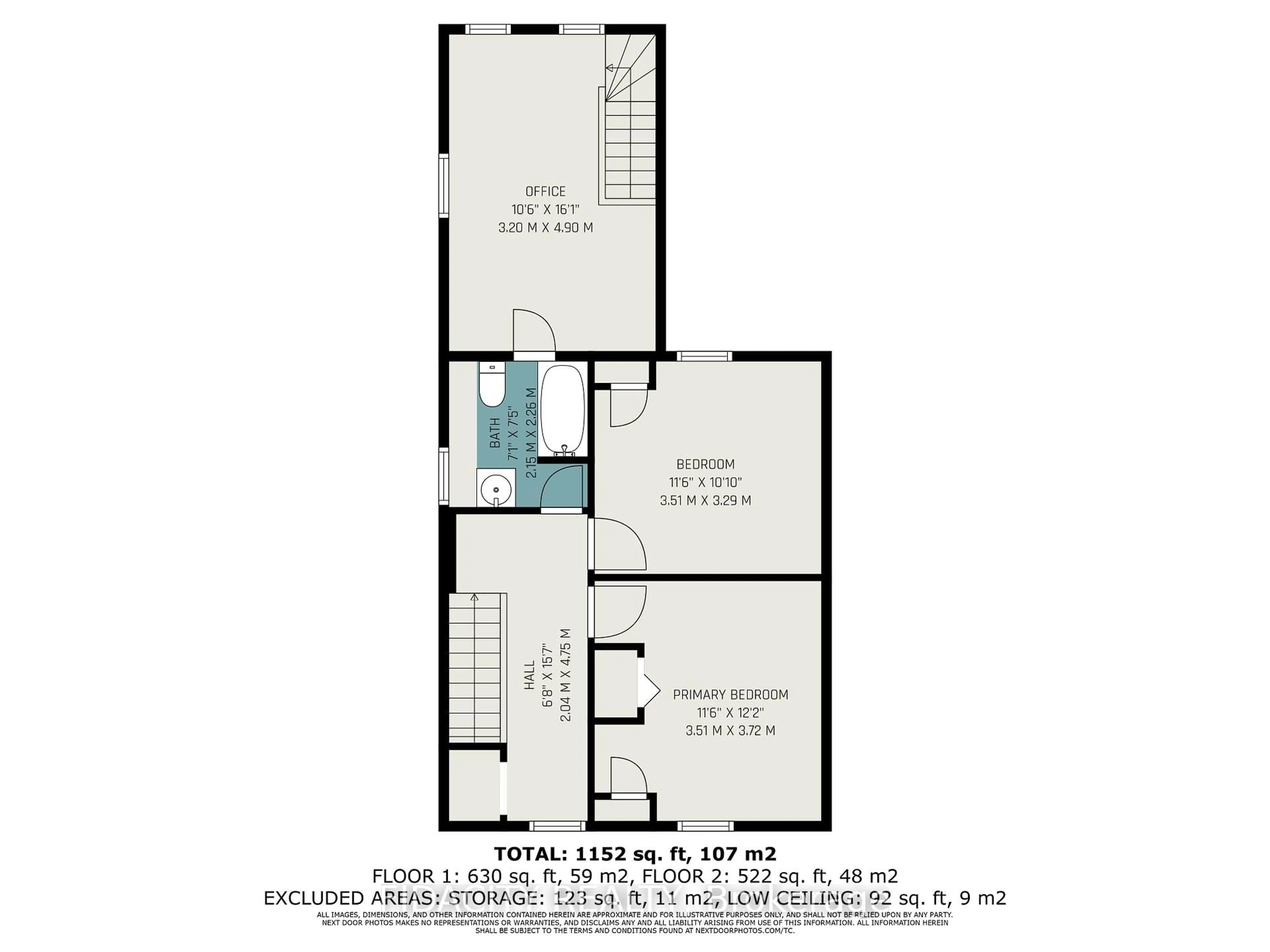 Floor plan for 98 Main St, Smiths Falls Ontario K7A 1A9