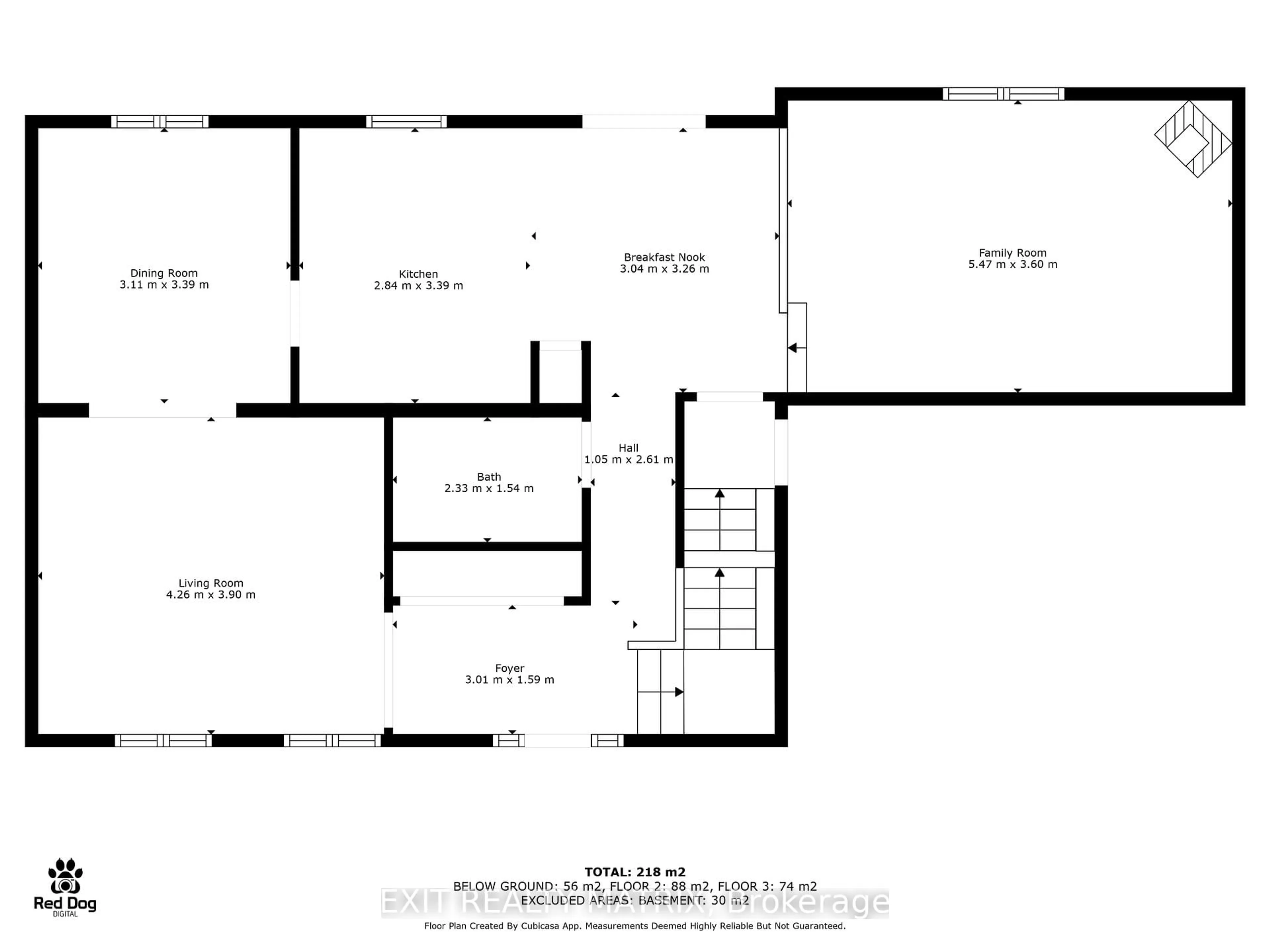 Floor plan for 124 Menard St, Russell Ontario K0A 1W1