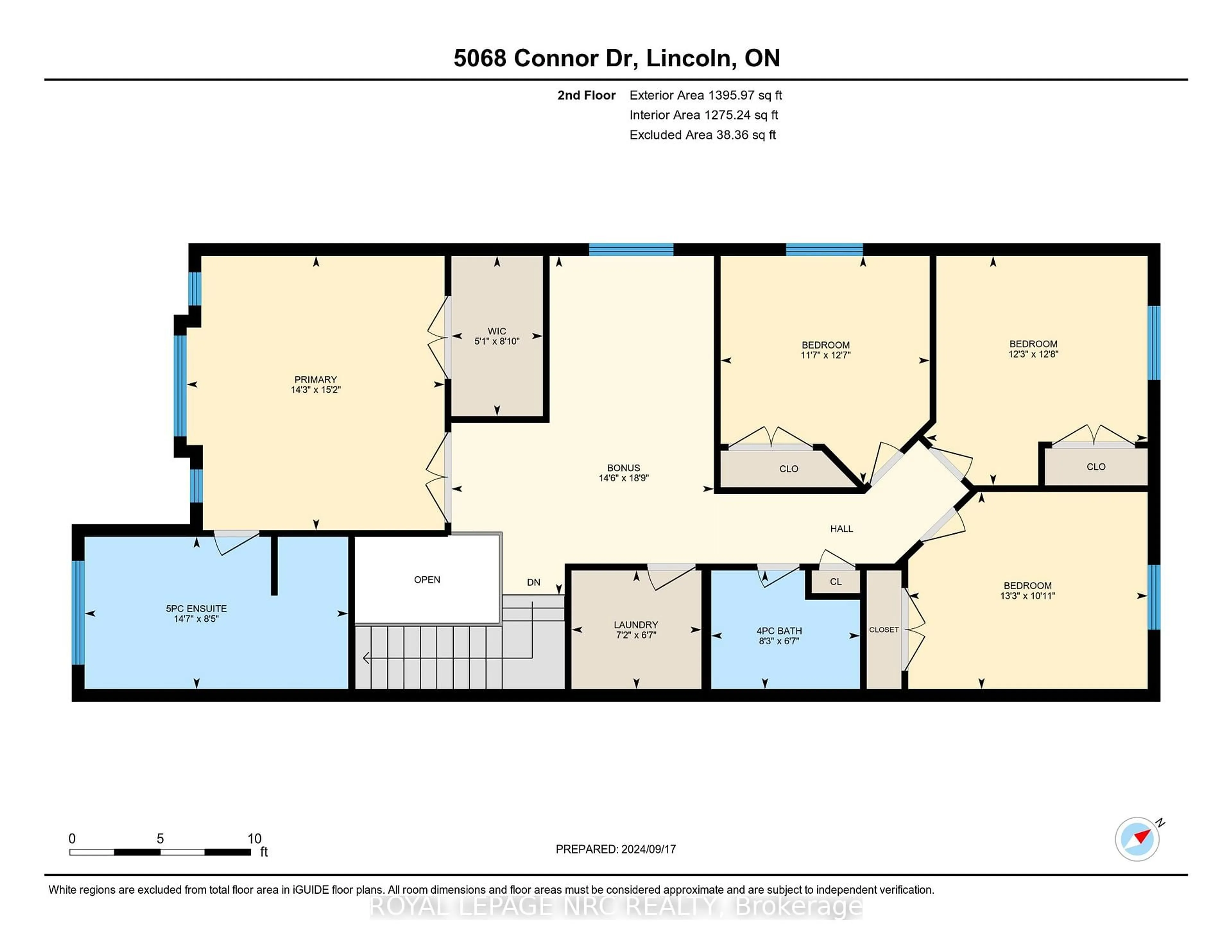 Floor plan for 5068 Connor Dr, Lincoln Ontario L0R 1B7