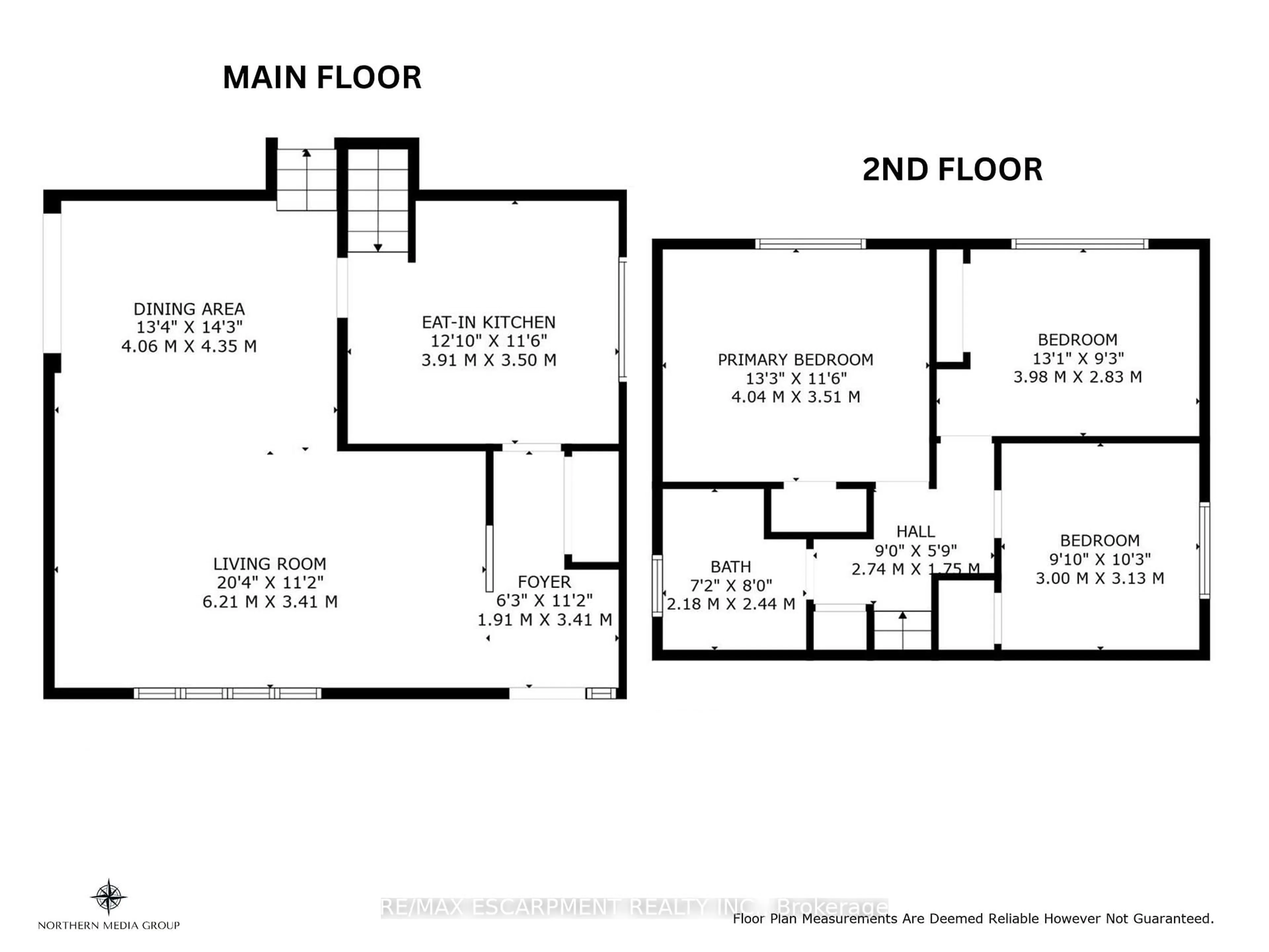 Floor plan for 31 Kilbourn Ave, Hamilton Ontario L8G 3C9