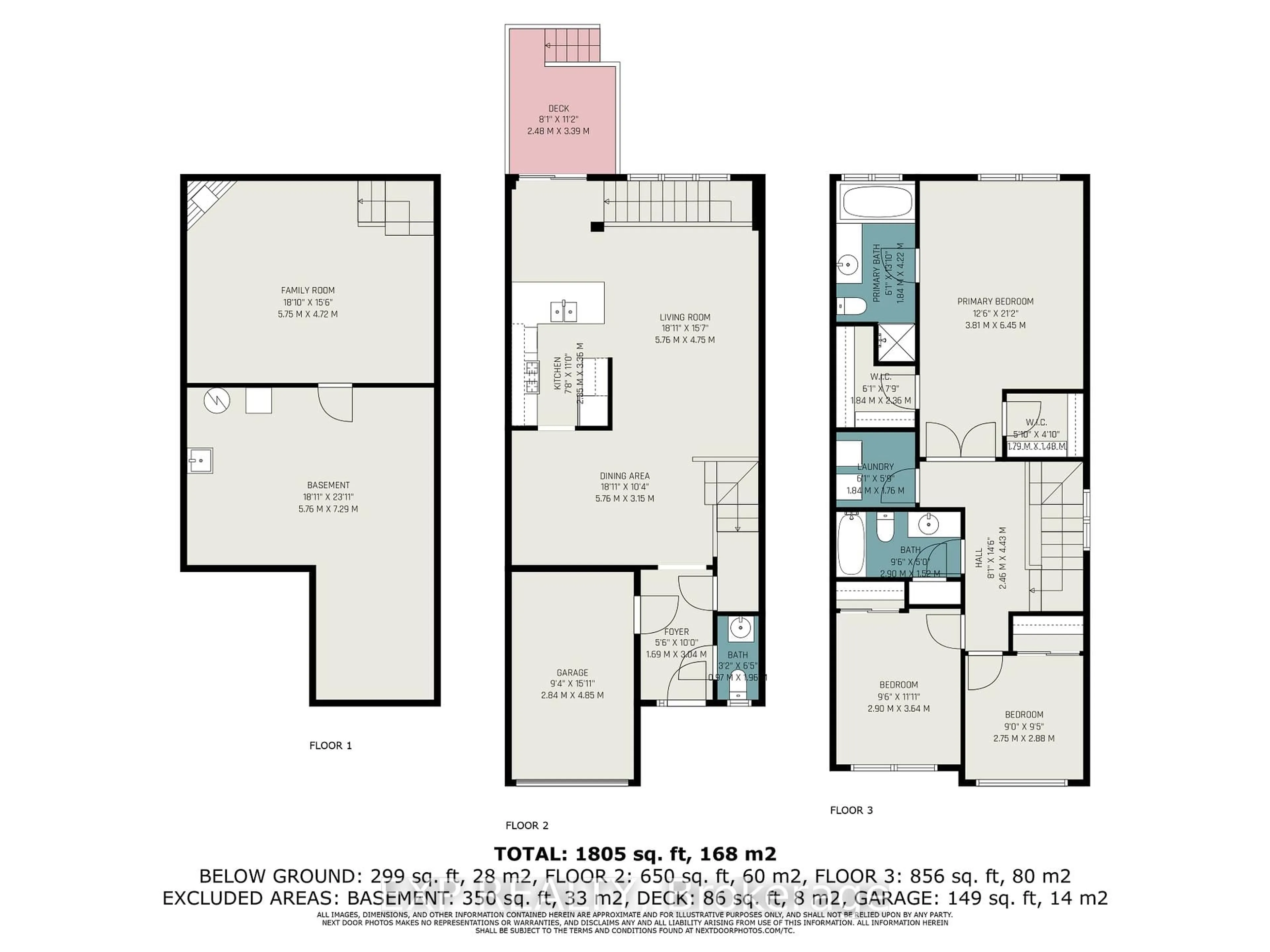 Floor plan for 407 Heathrow Private, Stittsville Ontario K2S 0M9