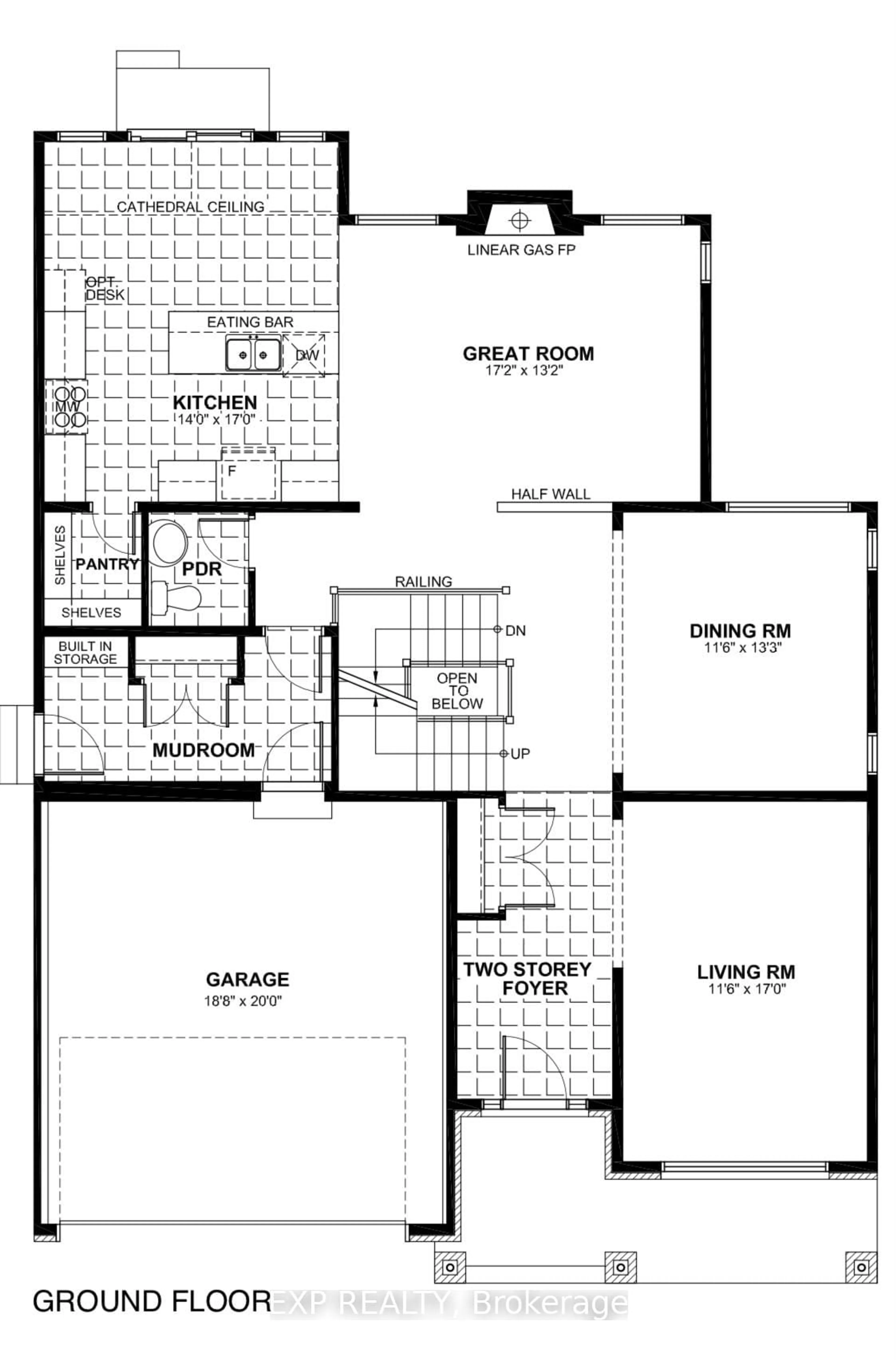 Floor plan for 22 Graham St, Carleton Place Ontario K7C 0H7