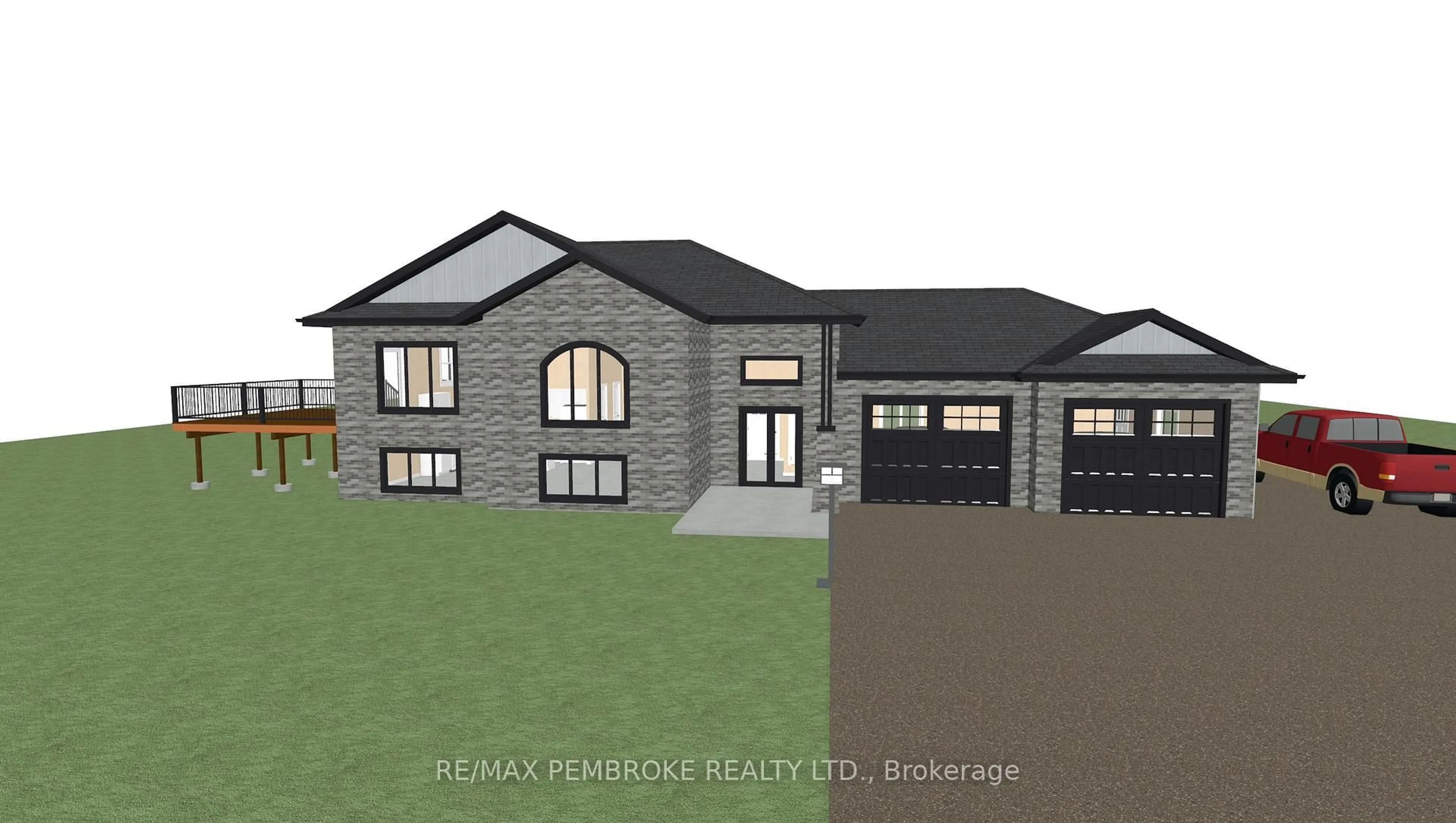 Home with brick exterior material, building for 243 Rantz Rd, Petawawa Ontario K8H 2W8