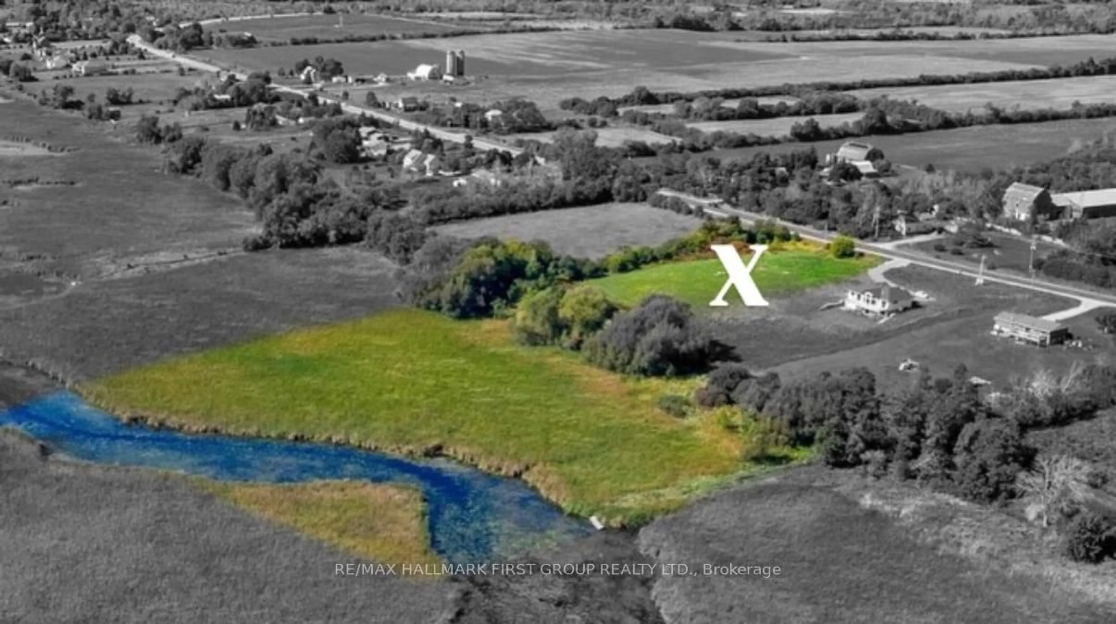 A pic from outside/outdoor area/front of a property/back of a property/a pic from drone, water/lake/river/ocean view for 19115 Loyalist Pkwy, Prince Edward County Ontario K0K 1T0