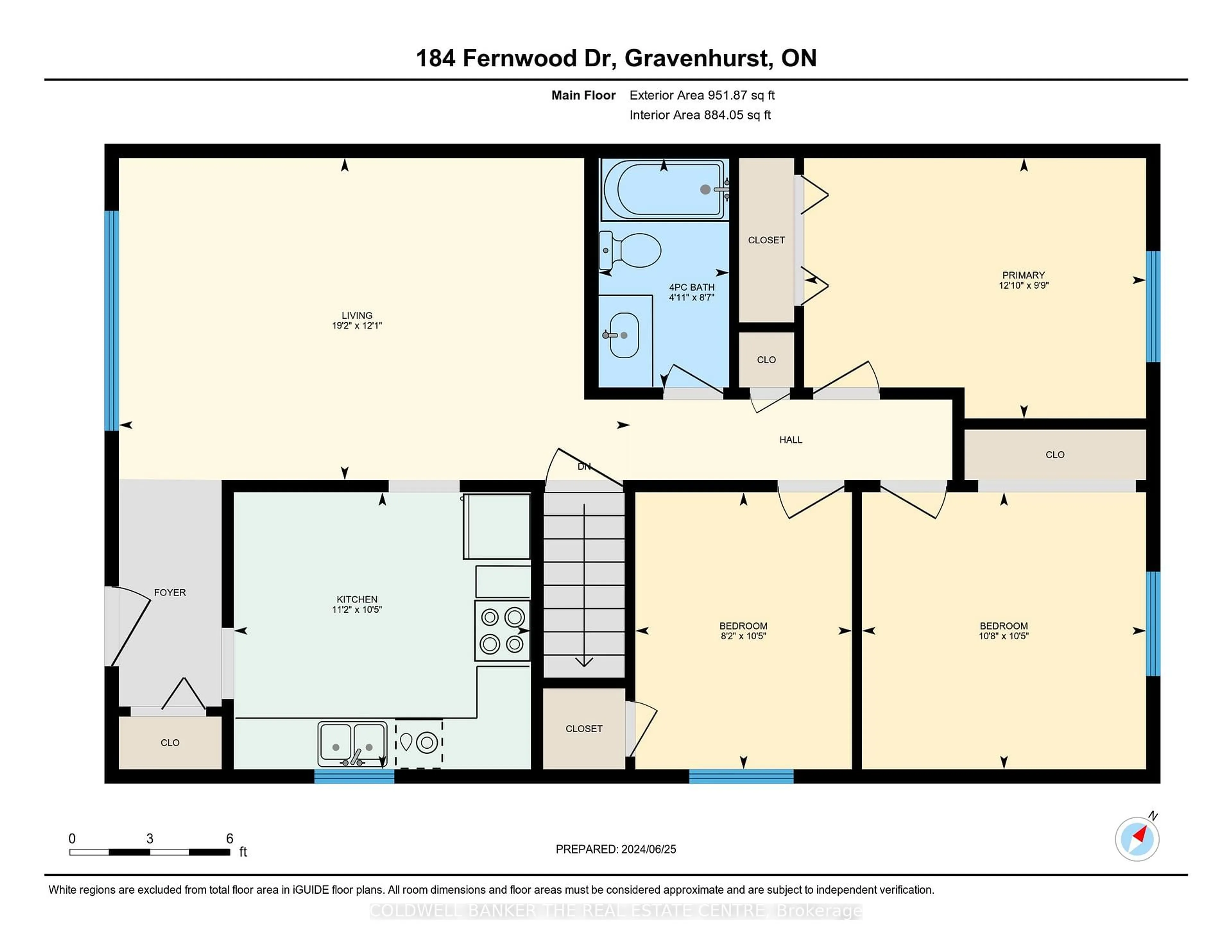 Floor plan for 184 Fernwood Dr, Gravenhurst Ontario P1P 1P4