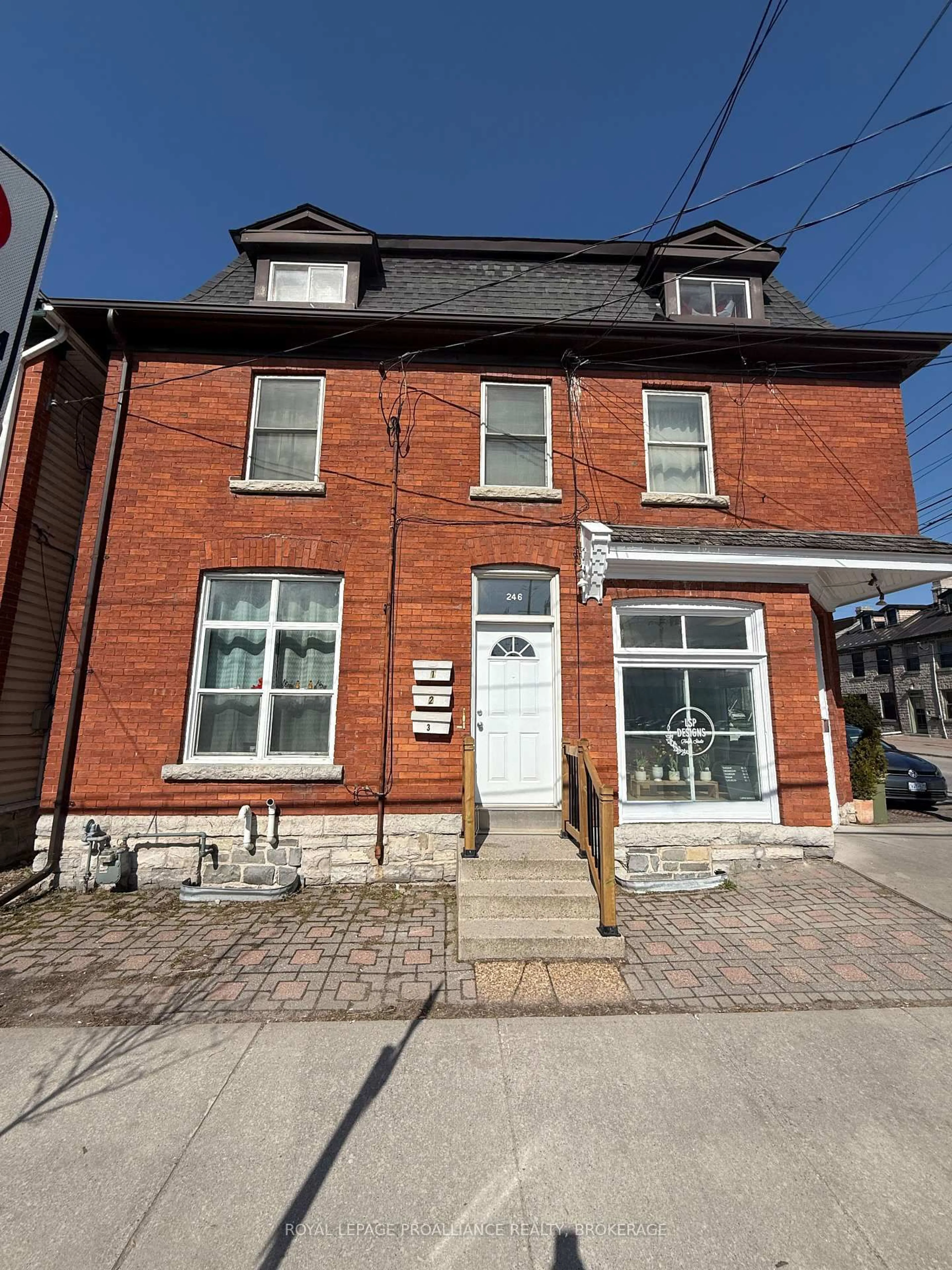 Home with brick exterior material, building for 246-248 Wellington St, Kingston Ontario K7K 2Y8