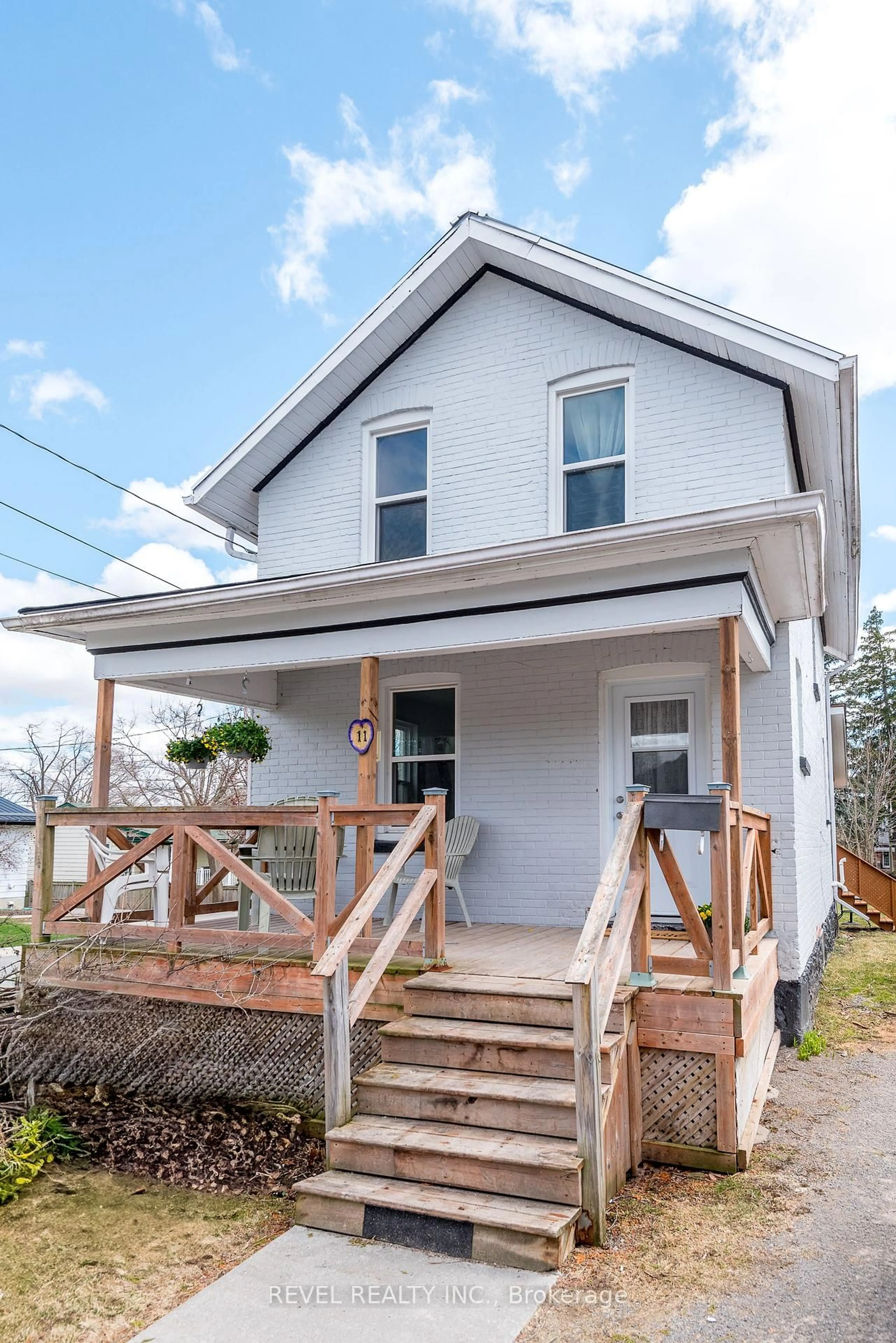 Home with vinyl exterior material, street for 11 Vimy Rd, Kawartha Lakes Ontario K9V 2S4