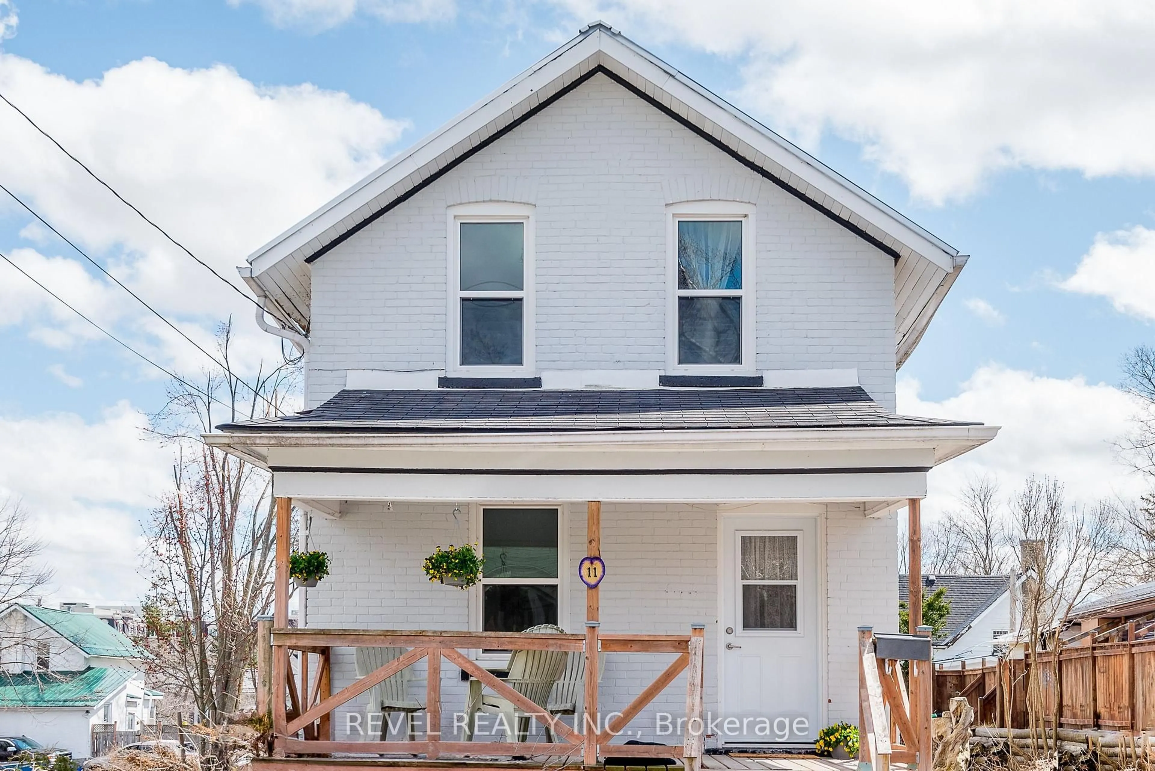 Home with vinyl exterior material, street for 11 Vimy Rd, Kawartha Lakes Ontario K9V 2S4