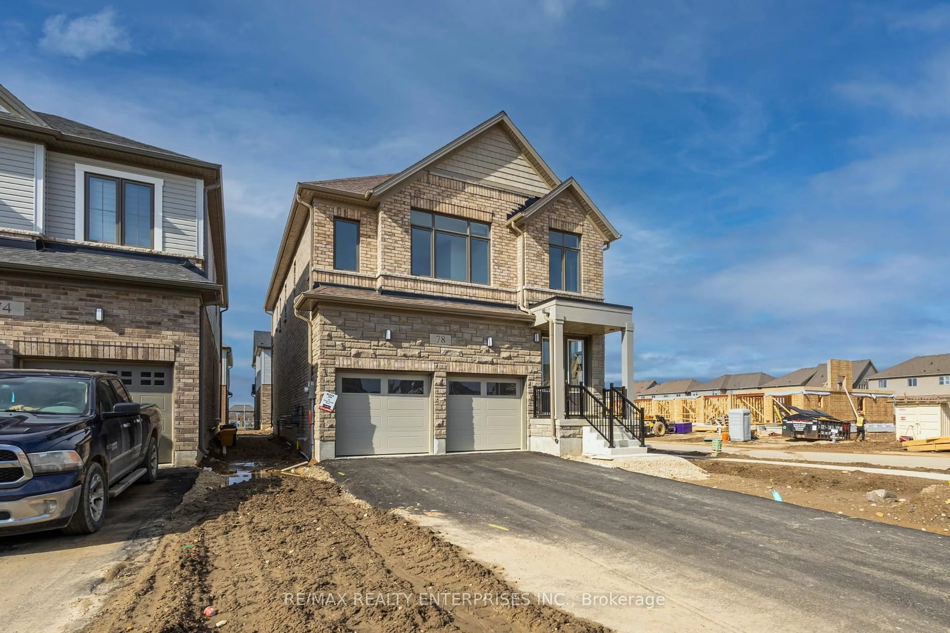 Home with brick exterior material, street for 78 Prince Philip Blvd, North Dumfries Ontario N0B 1E0