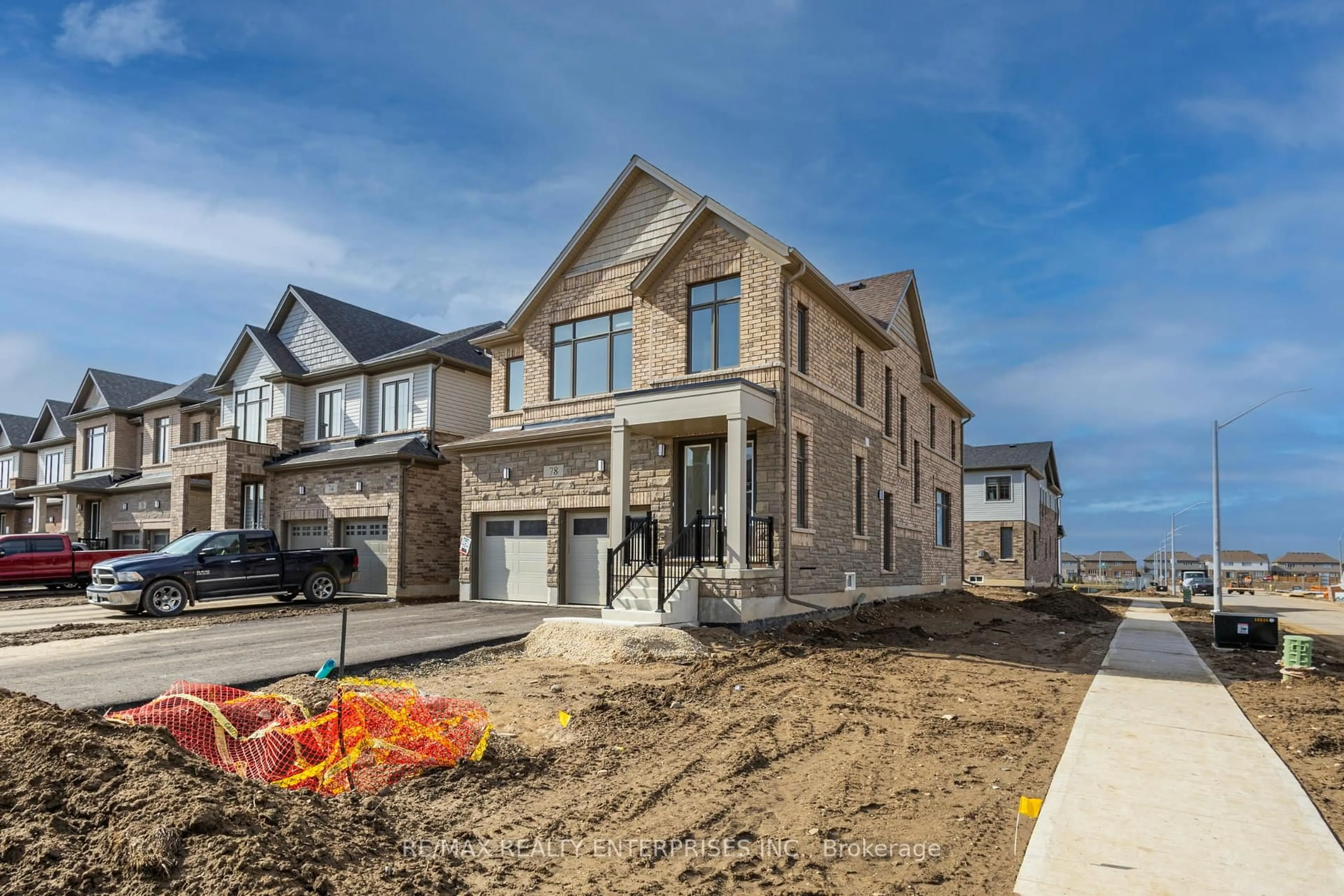 Home with brick exterior material, street for 78 Prince Philip Blvd, North Dumfries Ontario N0B 1E0