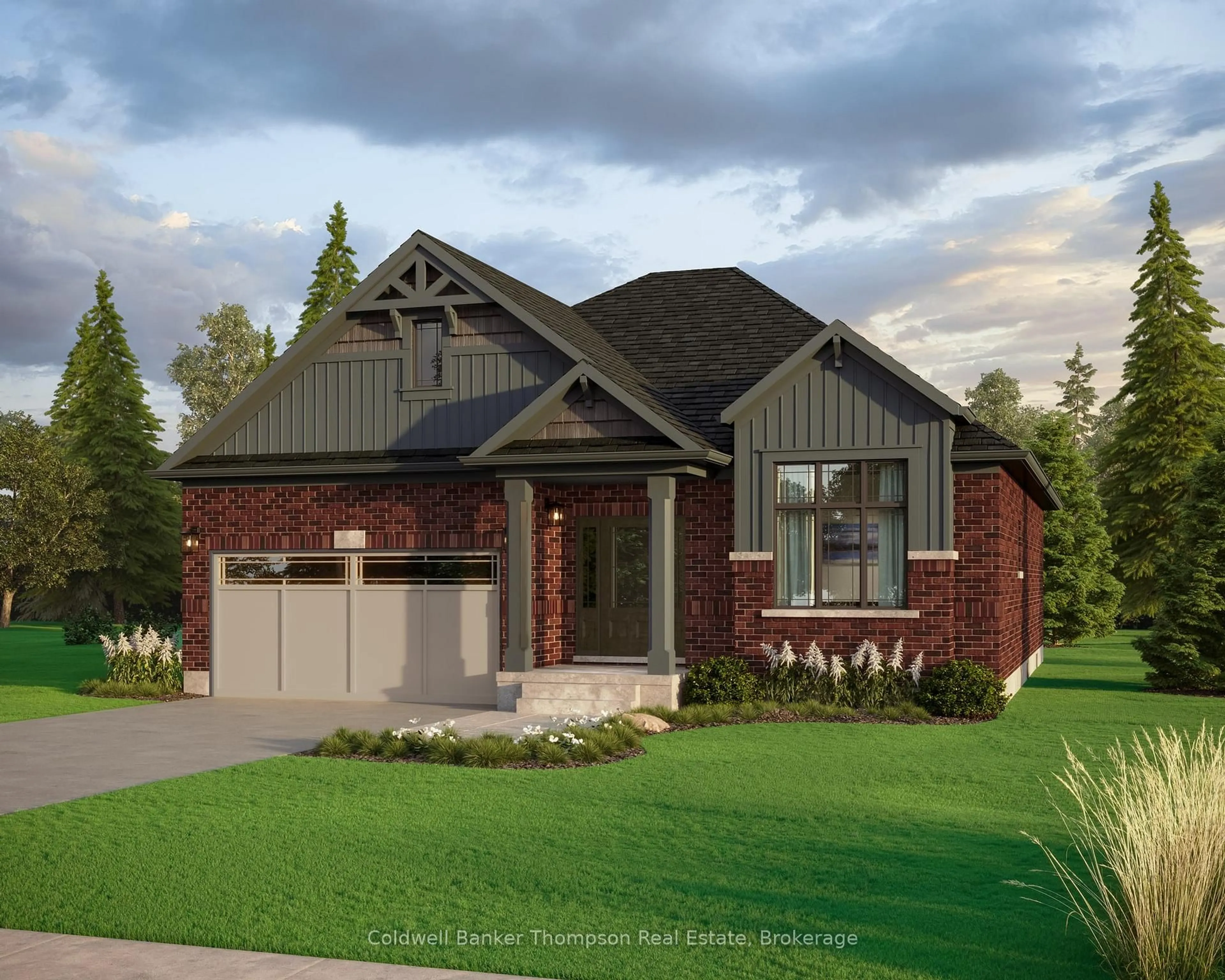 Home with brick exterior material, street for 3 Green Dr, Huntsville Ontario P1H 0K7