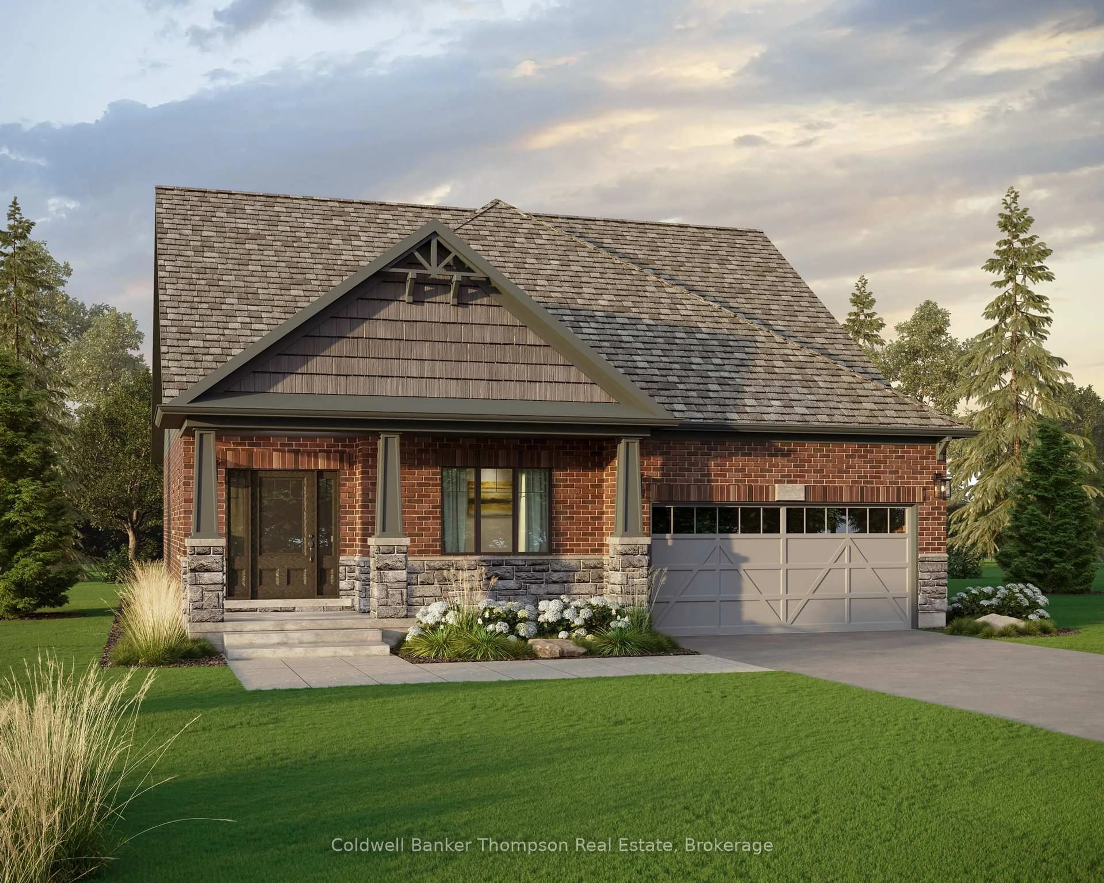 Home with brick exterior material, unknown for 5 Green Dr, Huntsville Ontario P1H 0K7