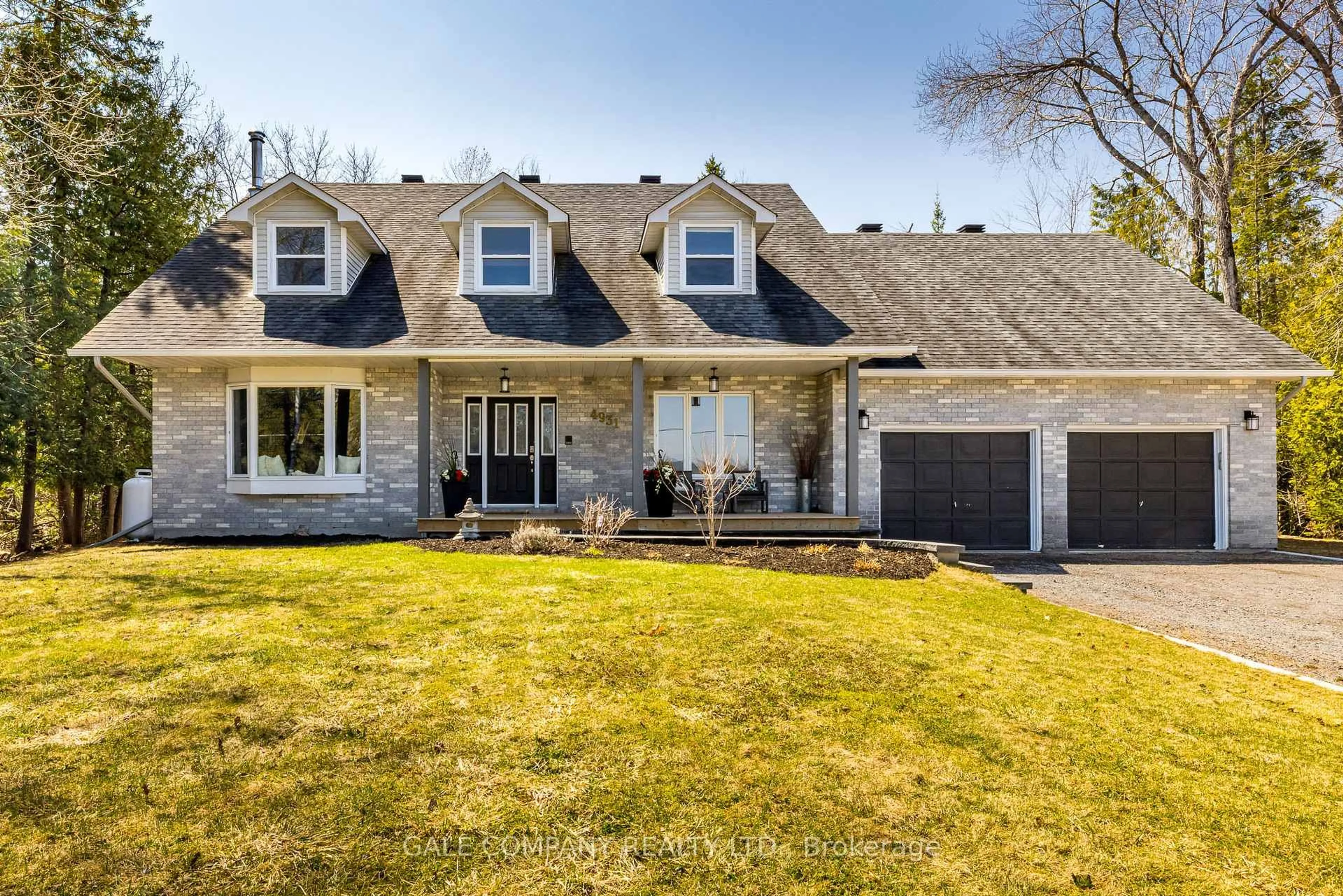 Home with brick exterior material, street for 4931 Opeongo Rd, Ottawa Ontario K0A 3M0