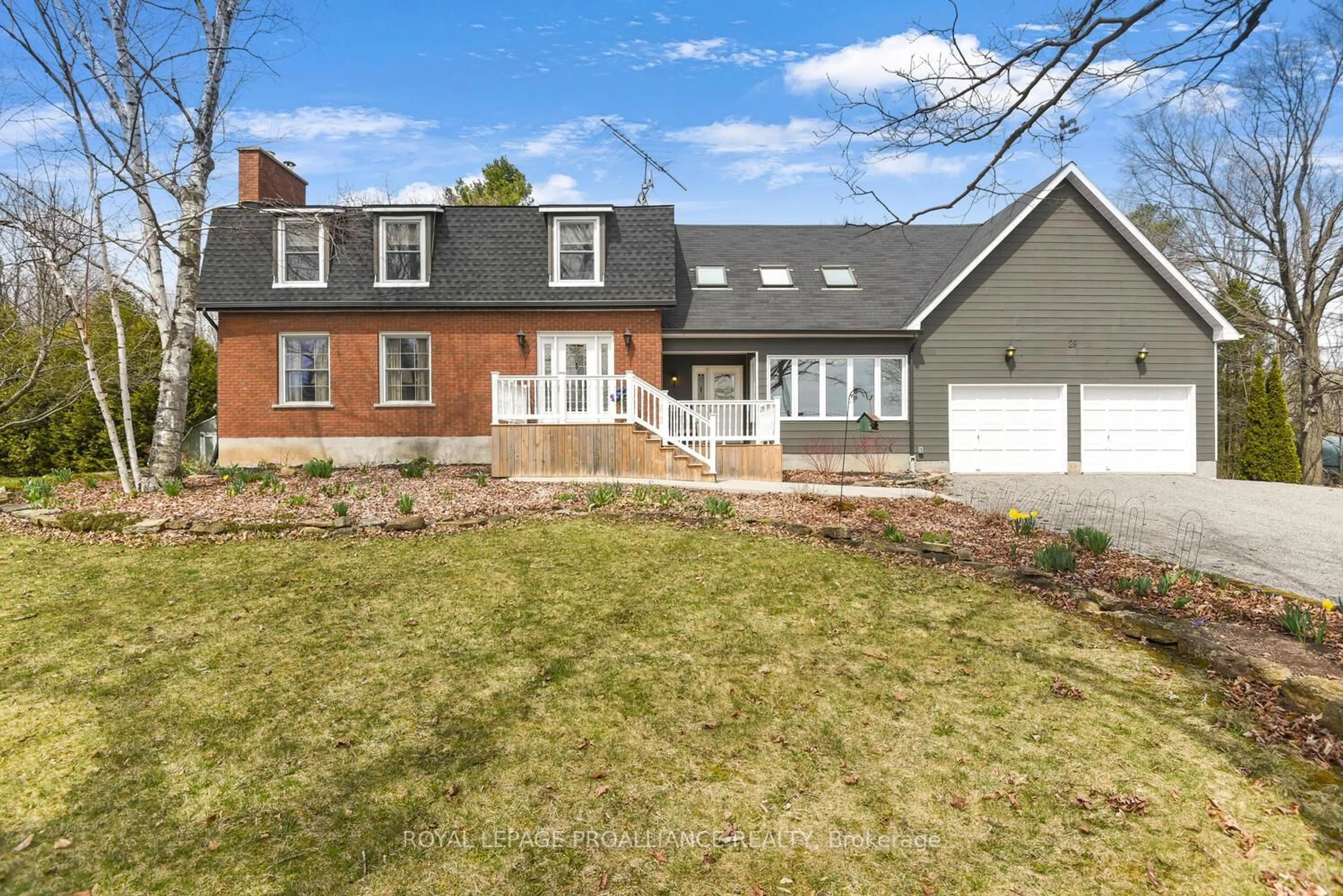 Home with brick exterior material, street for 28 Hard Island Rd, Athens Ontario K0E 1B0