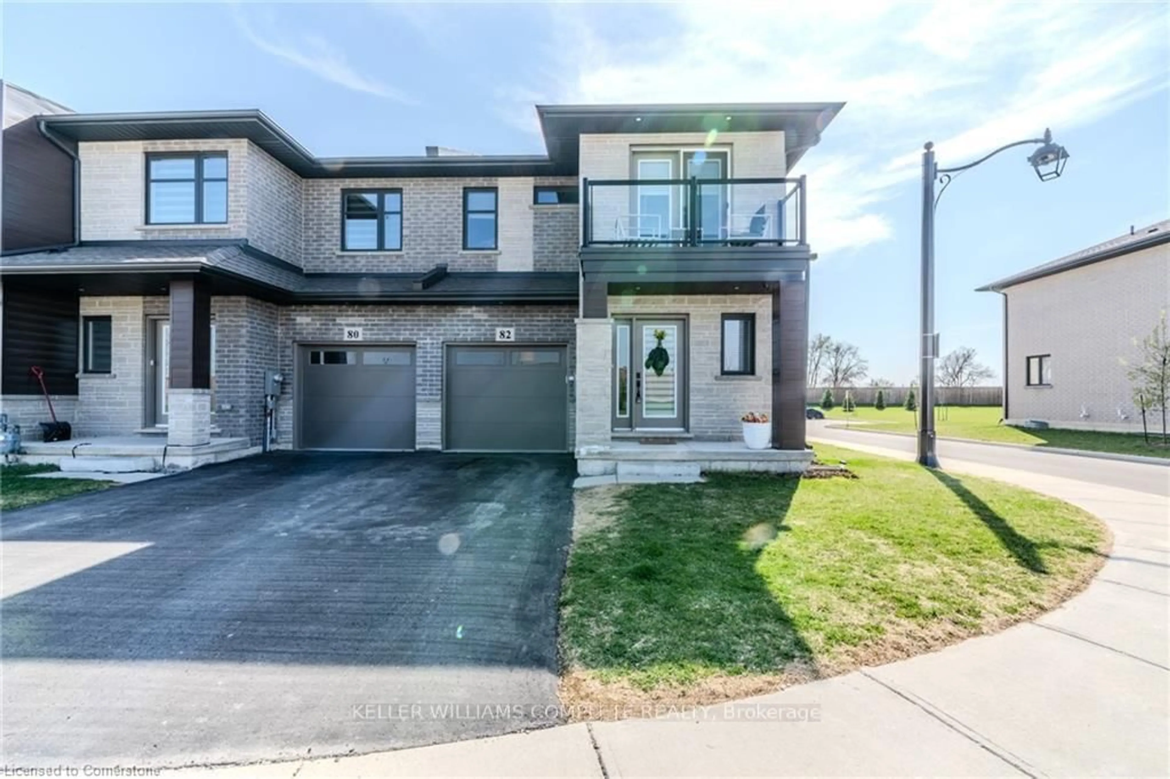 Home with brick exterior material, street for 82 JAYLA Lane, West Lincoln Ontario L0R 2A0