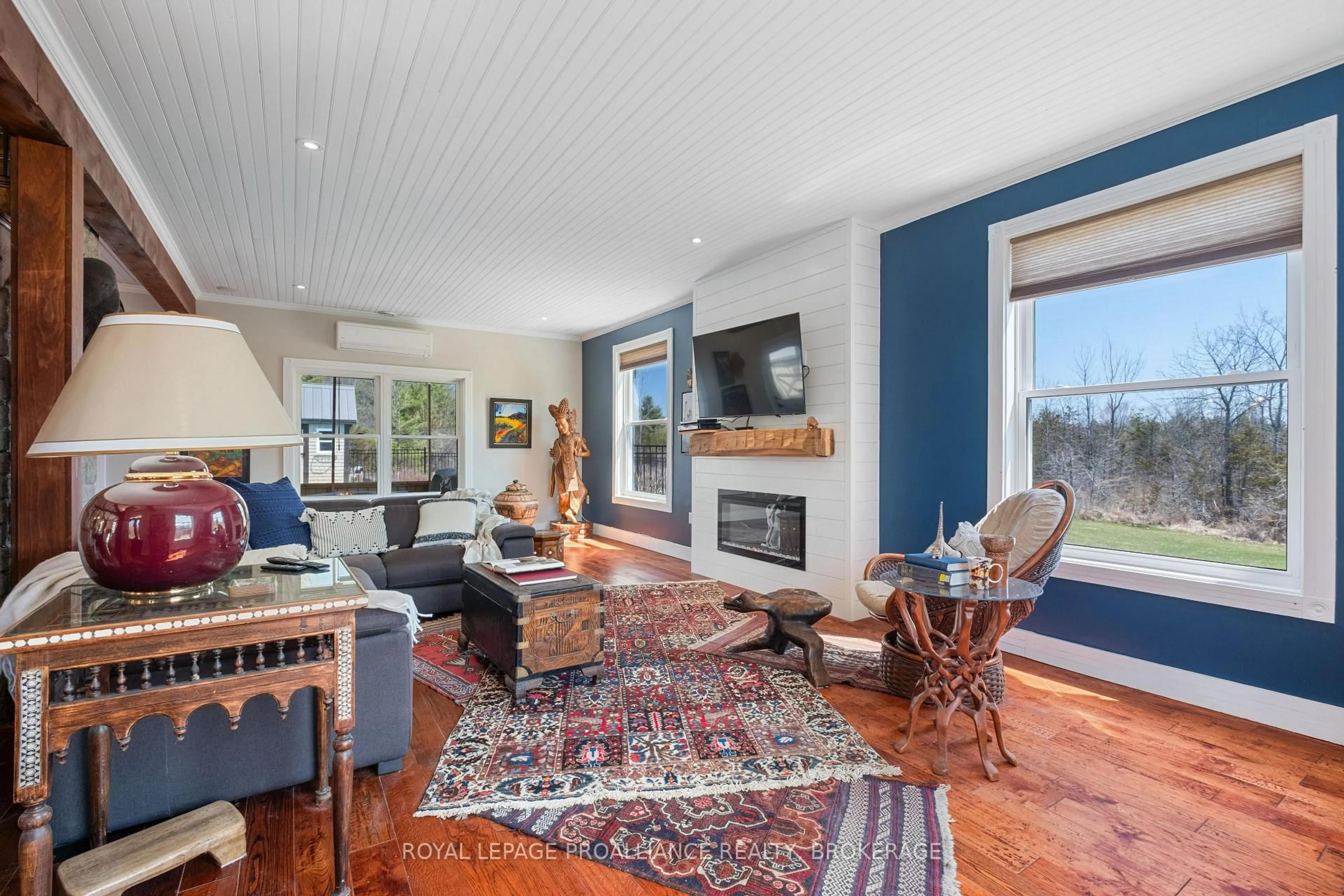 Living room with furniture, unknown for 2325 Empey Rd, Yarker Ontario K0K 3N0