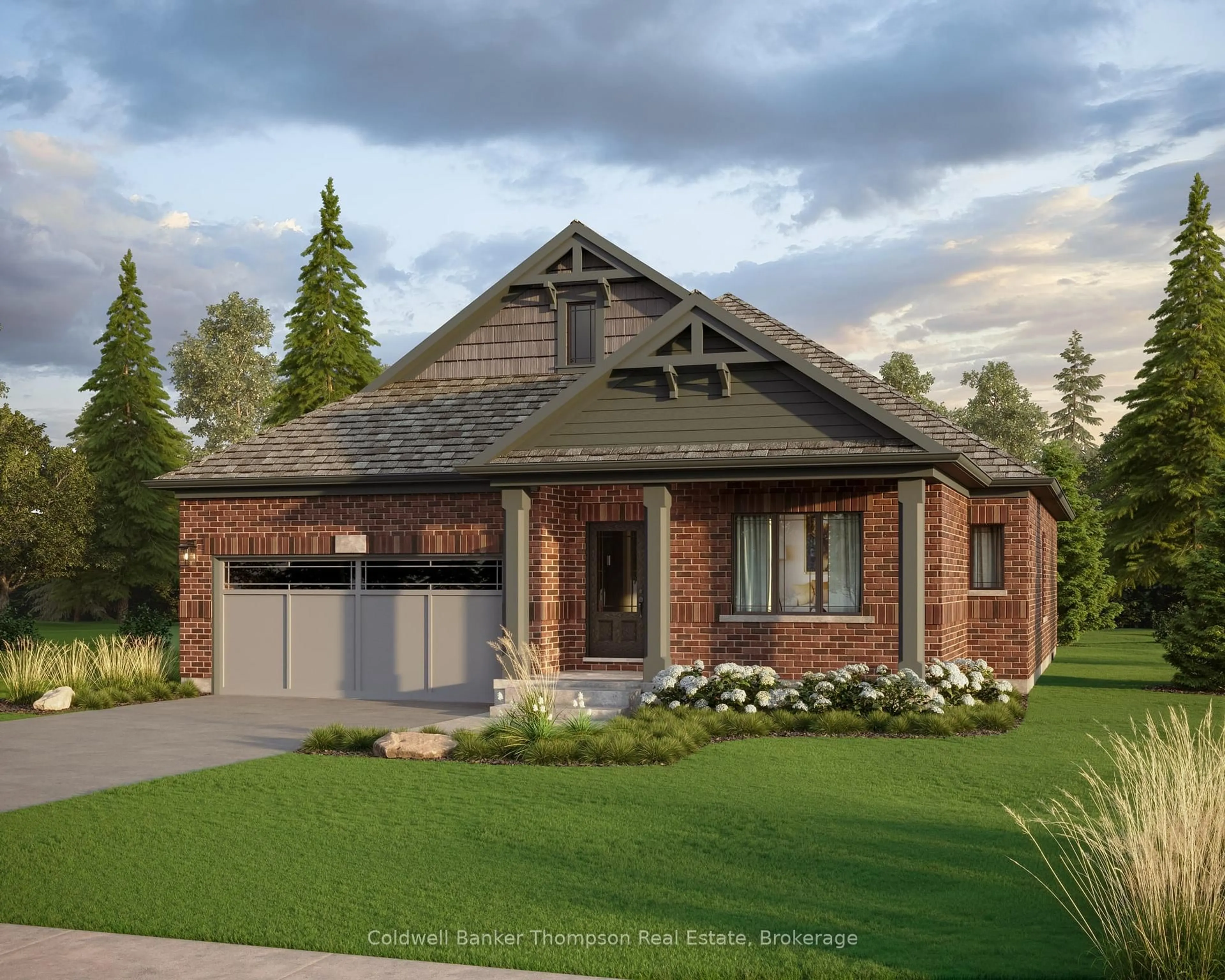 Home with brick exterior material, street for 7 Green Dr, Huntsville Ontario P1H 0K7