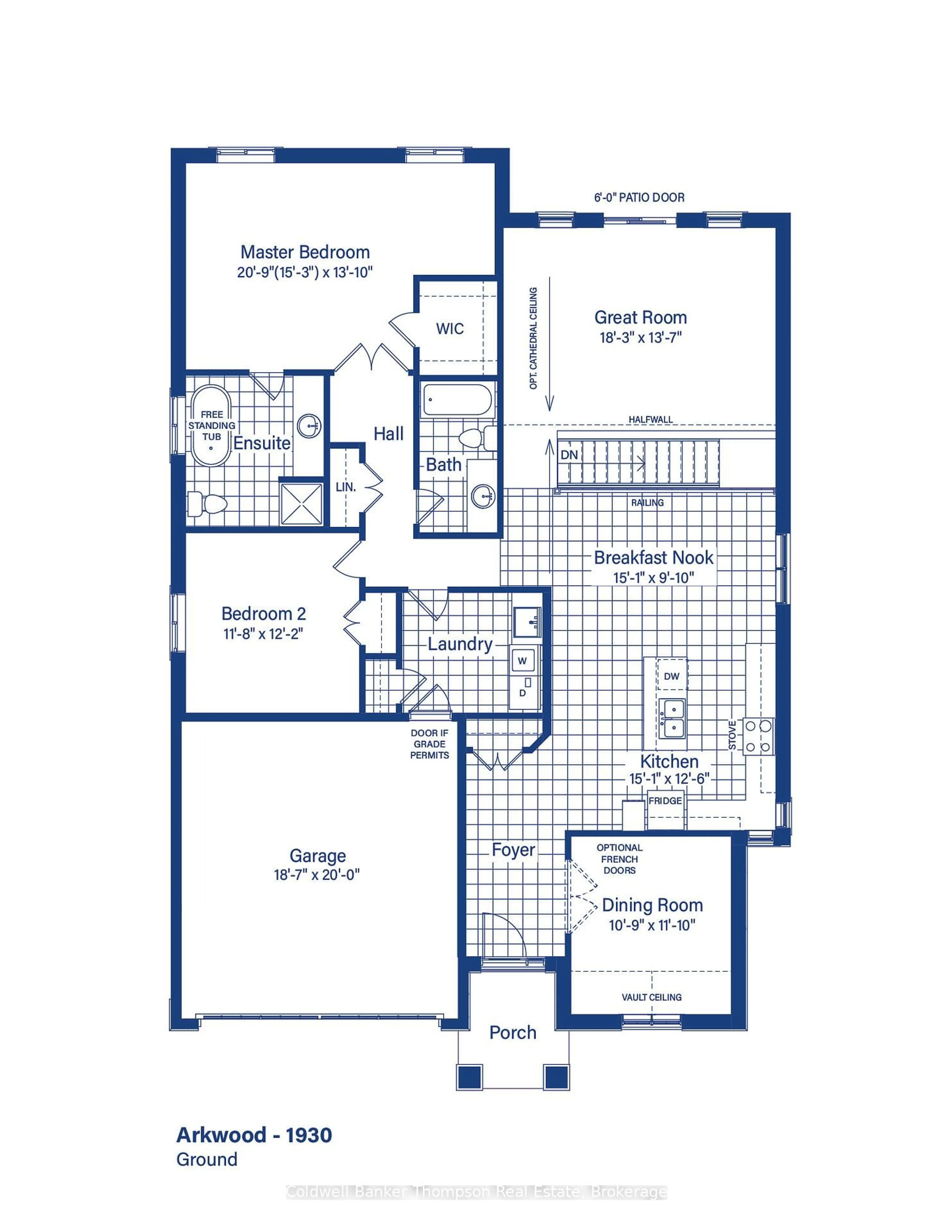 Floor plan for 7 Green Dr, Huntsville Ontario P1H 0K7