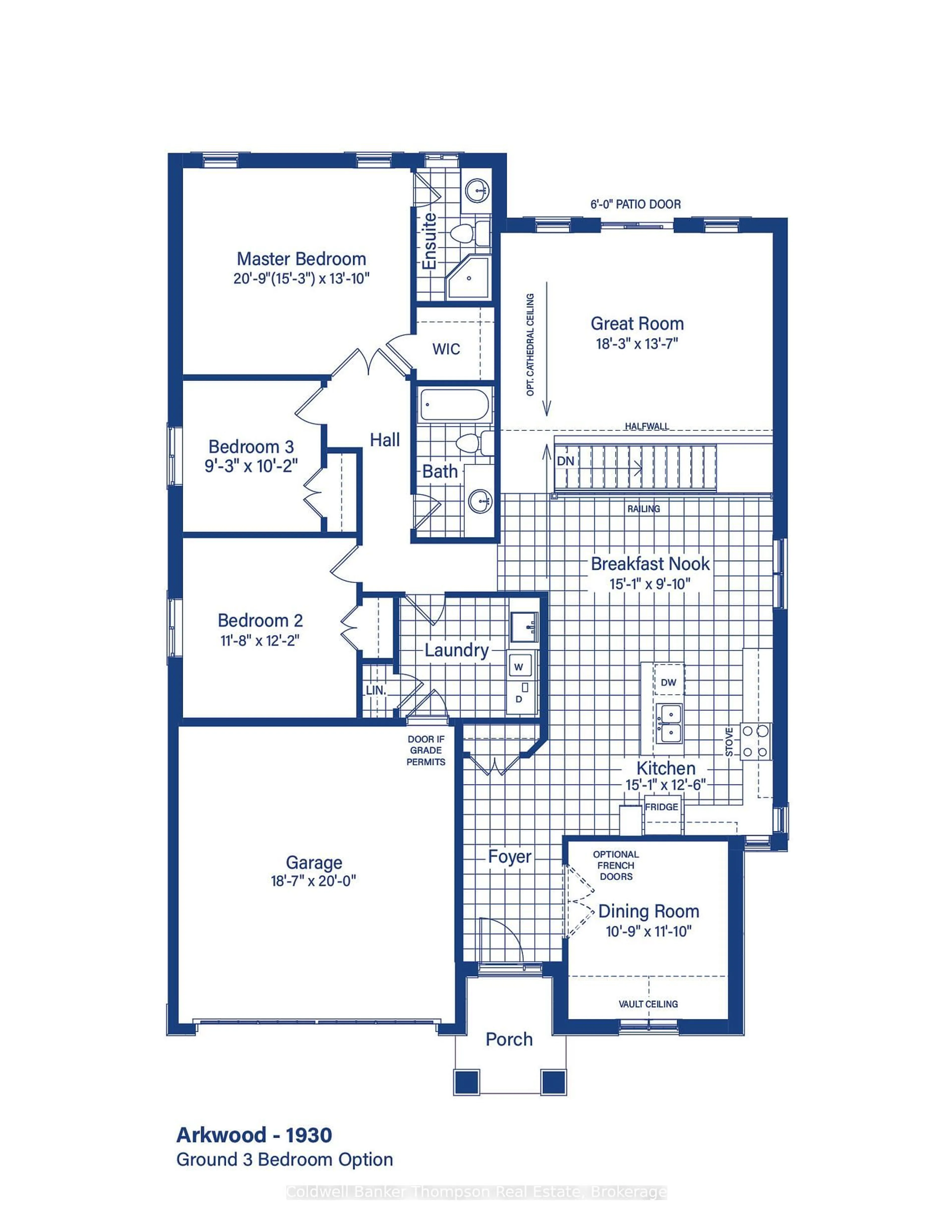 Floor plan for 7 Green Dr, Huntsville Ontario P1H 0K7